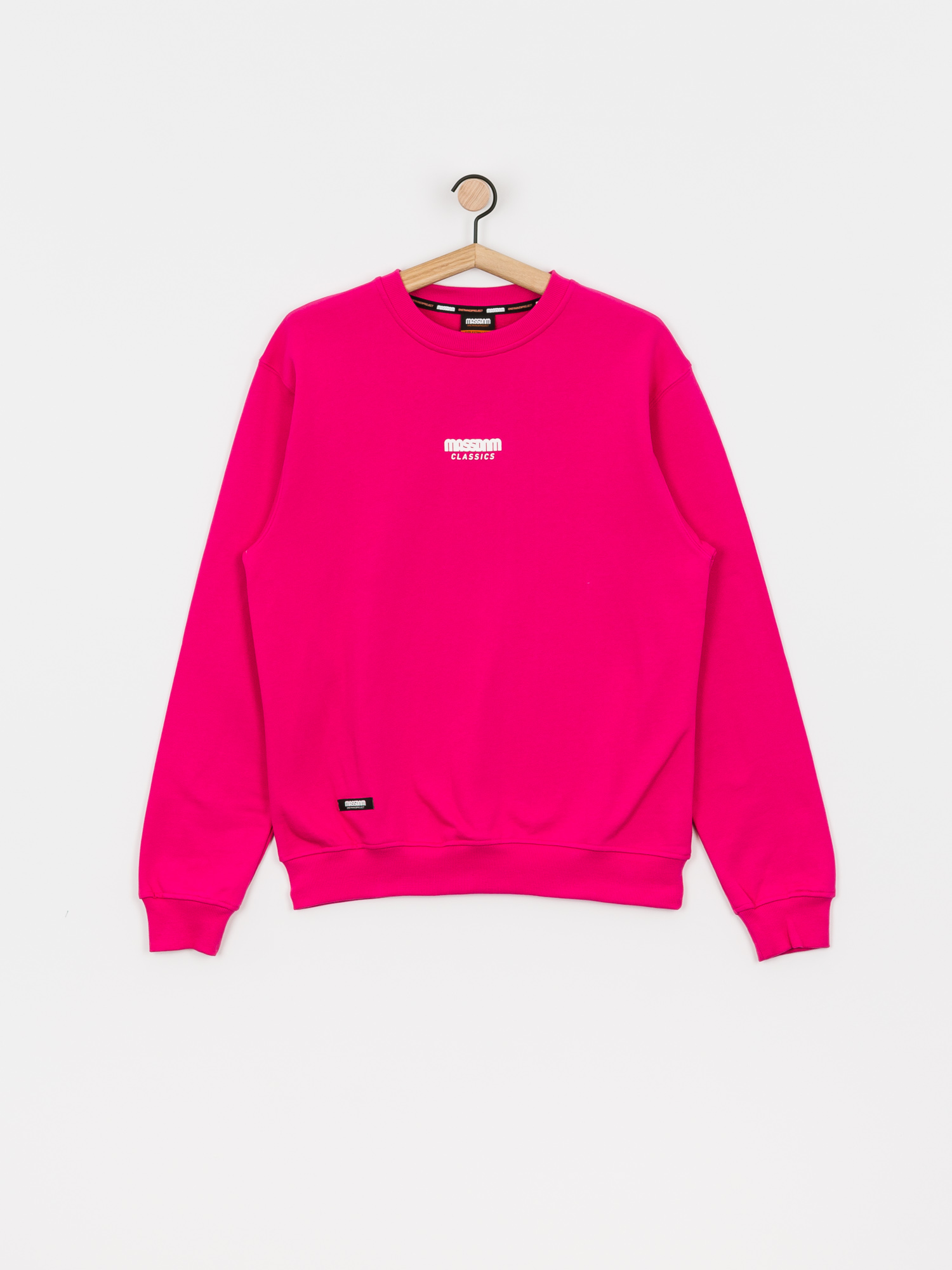 Bluza MassDnm Classics Small Logo (magenta)