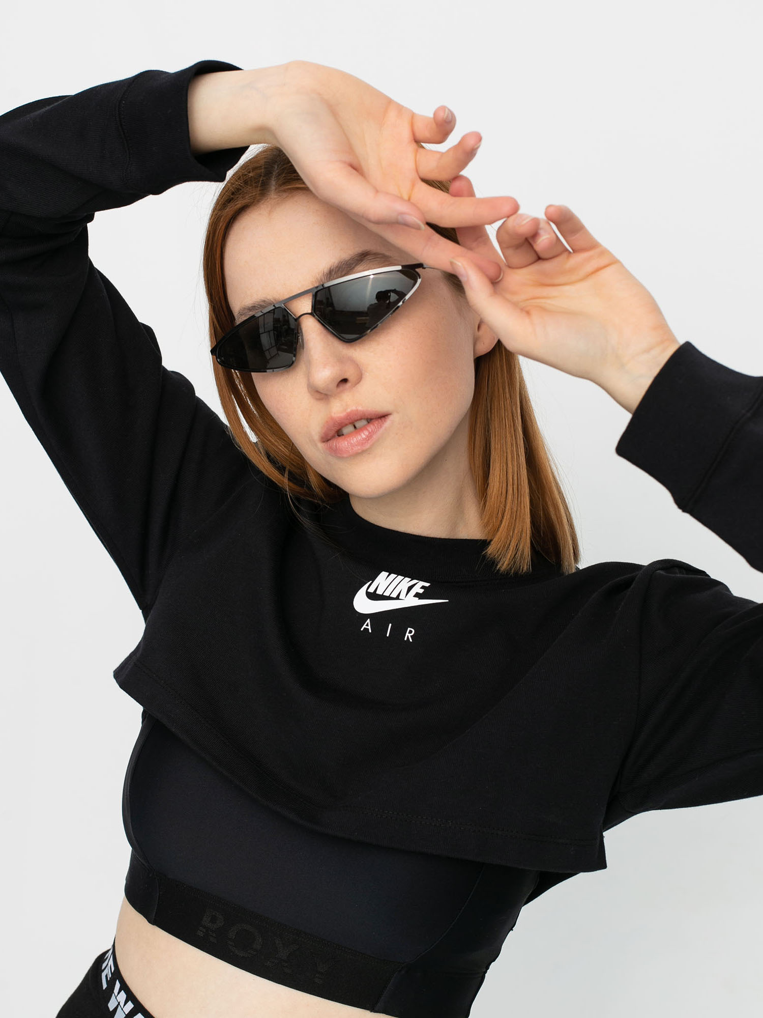 Longsleeve Nike Air Crop Wmn (black)