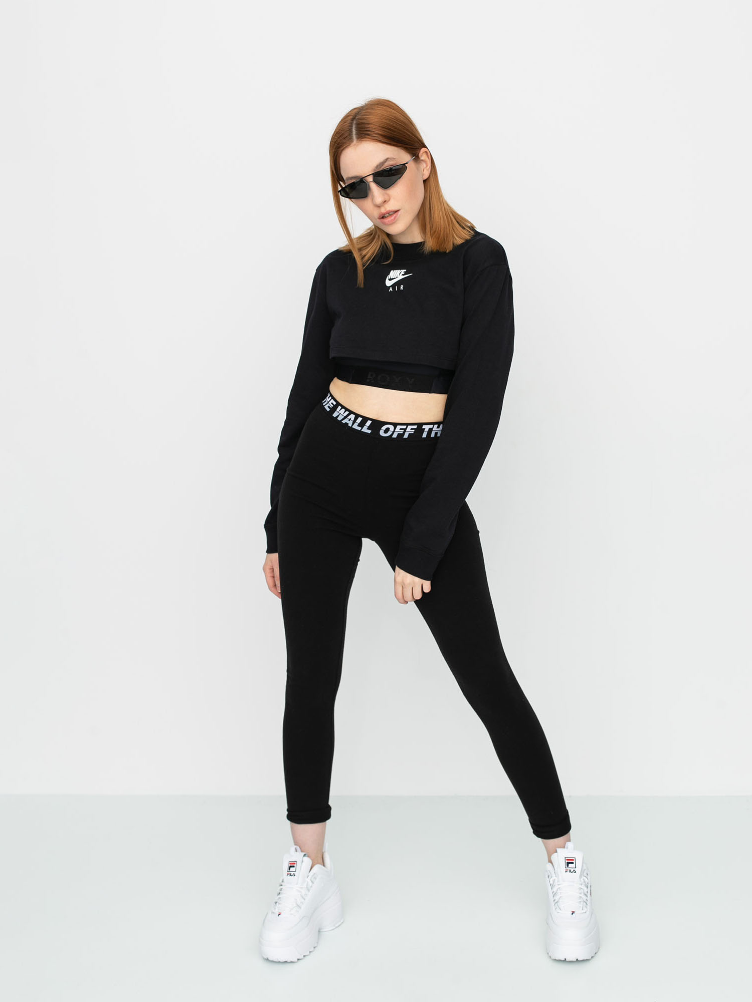 Longsleeve Nike Air Crop Wmn (black)