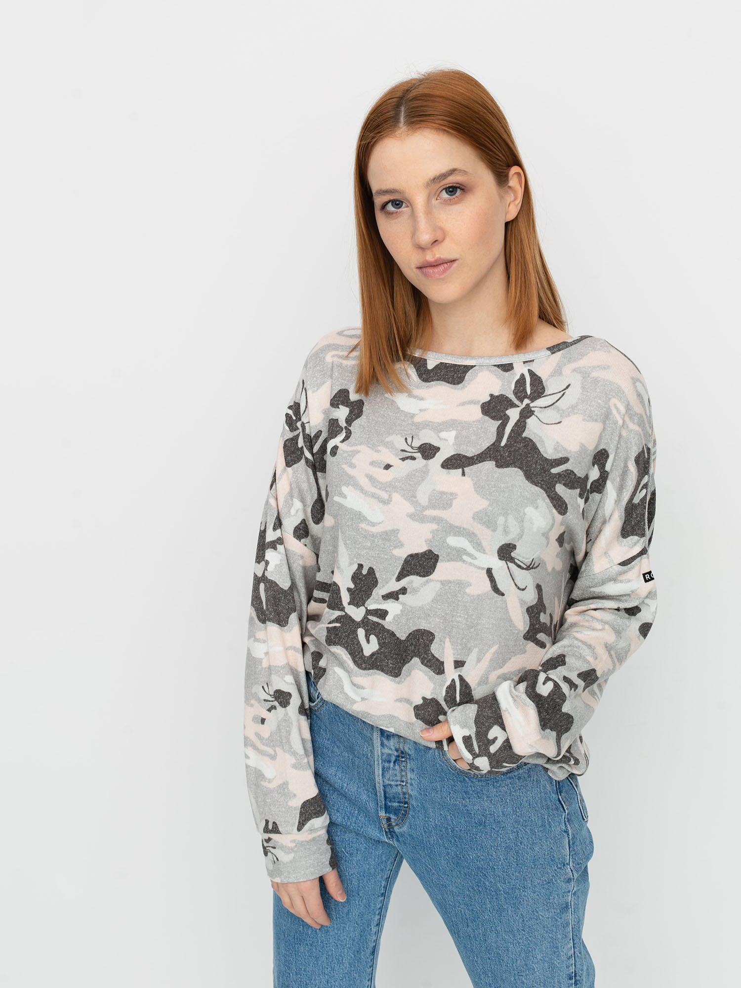 Longsleeve Roxy Holiday Everyday Printed Wmn (heritage heather darwin)