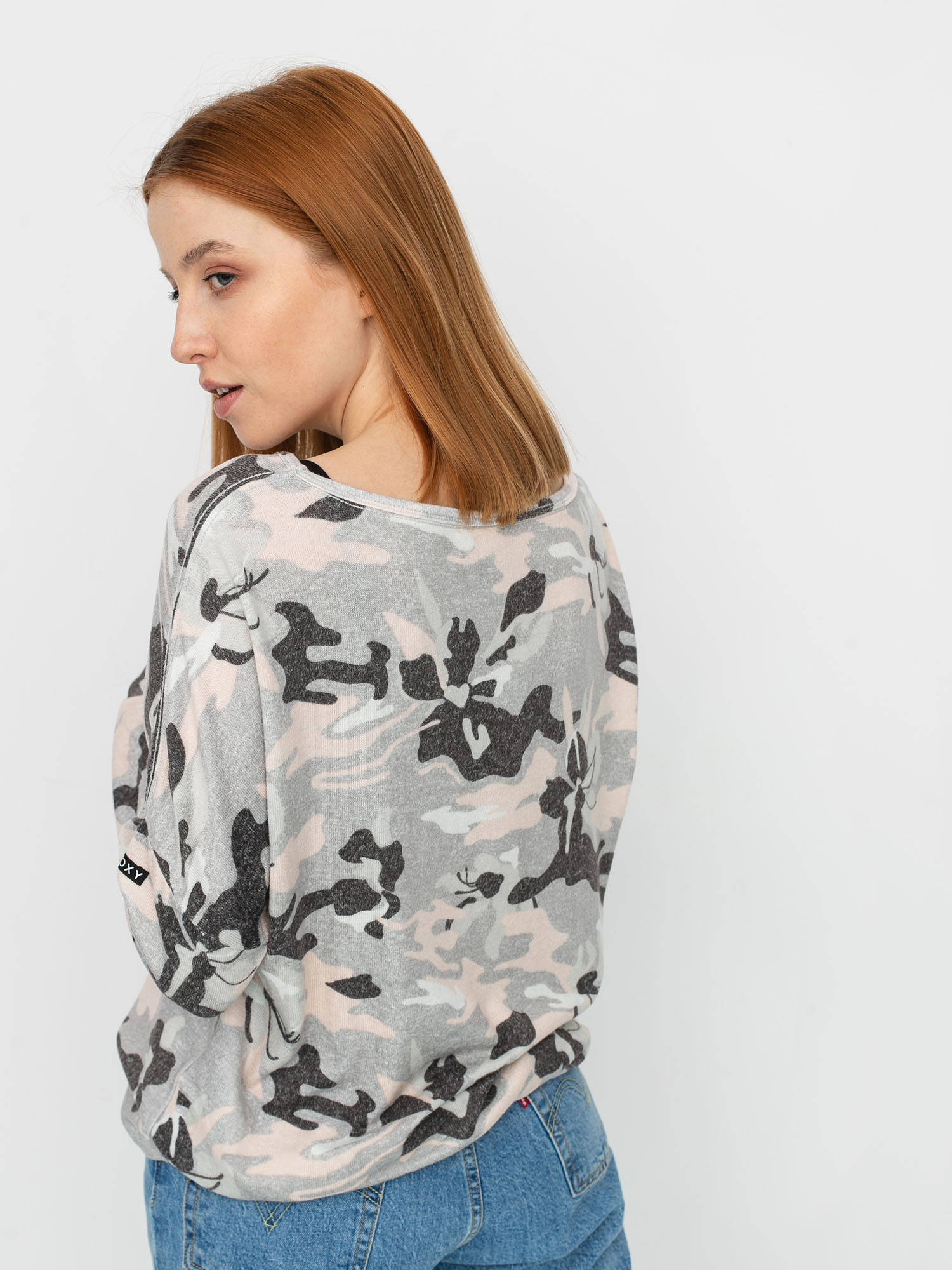 Longsleeve Roxy Holiday Everyday Printed Wmn (heritage heather darwin)