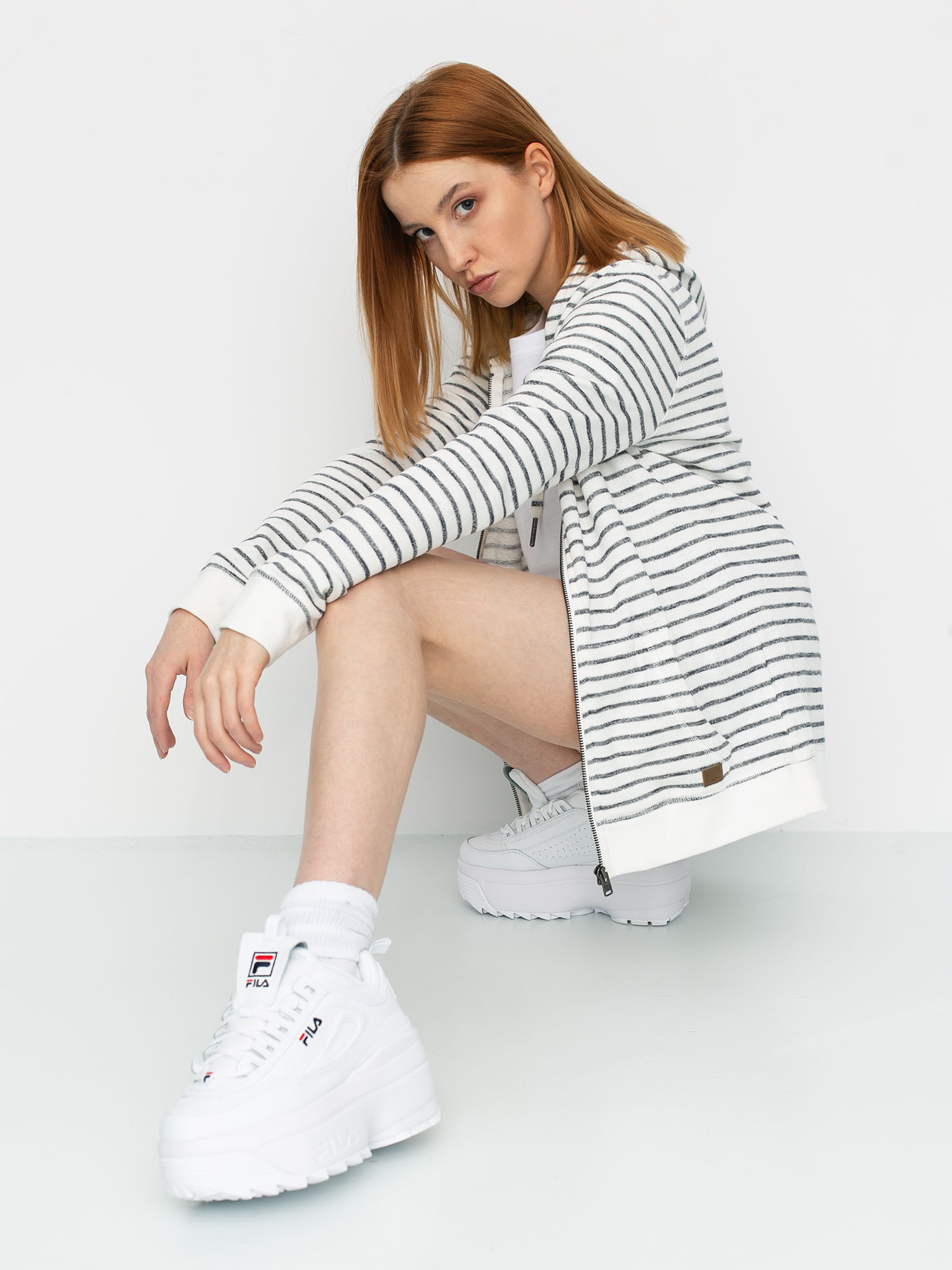 Bluza Roxy Trippin Stripes Wmn (mood indigo zoupla horizontale)