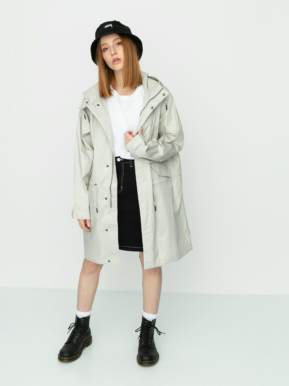 Kurtka Carhartt WIP Addison Parka Wmn (pebble)