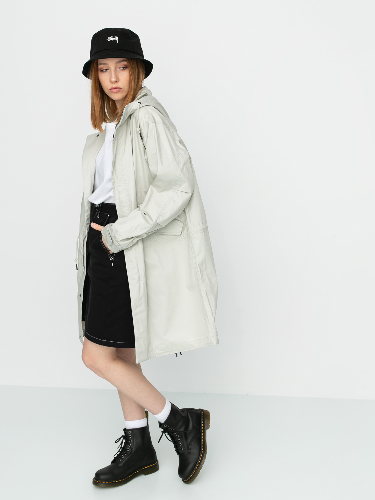 Kurtka Carhartt WIP Addison Parka Wmn (pebble)