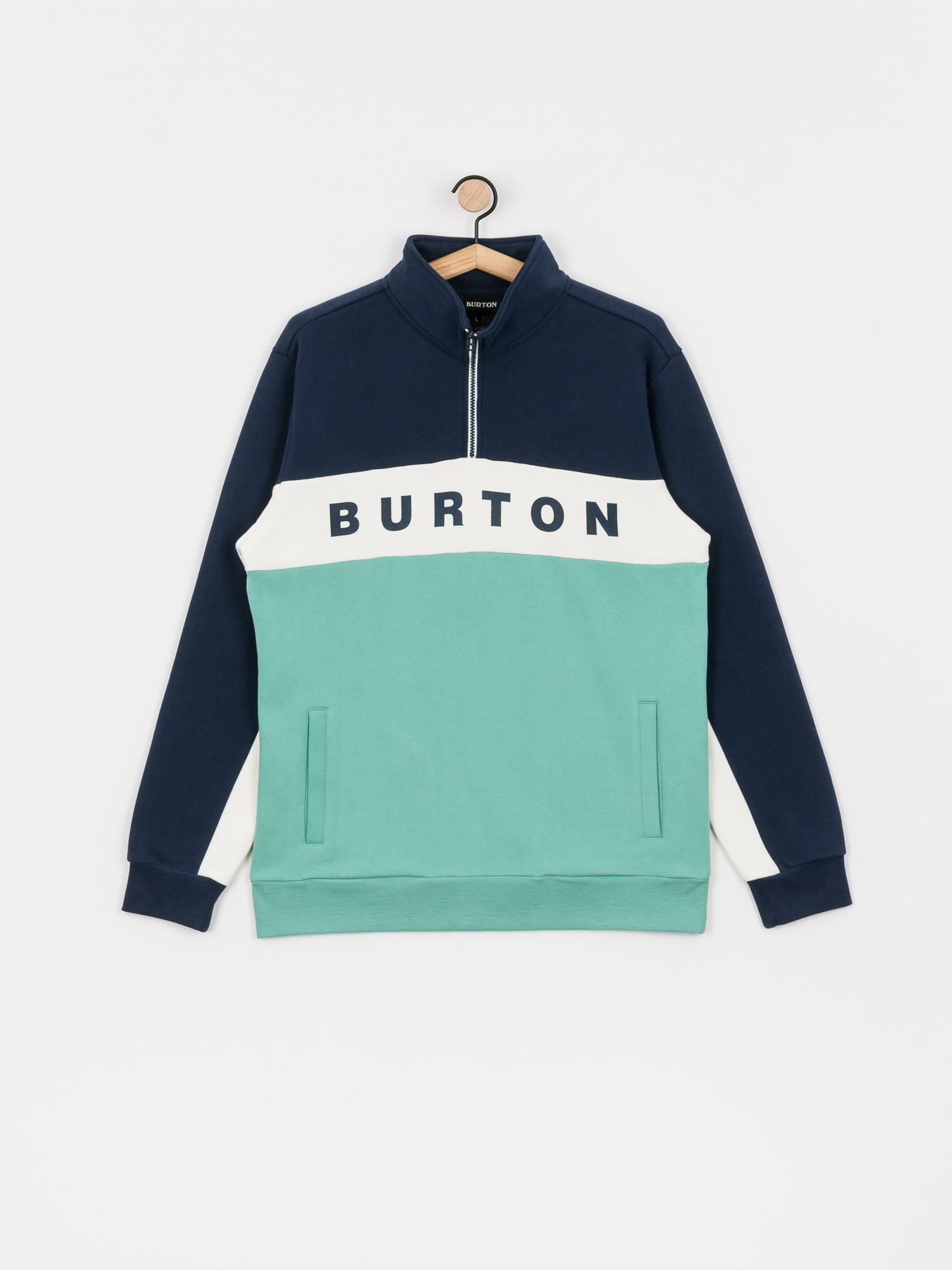 Bluza Burton Lowball Quarter (dress blue/buoy blue)