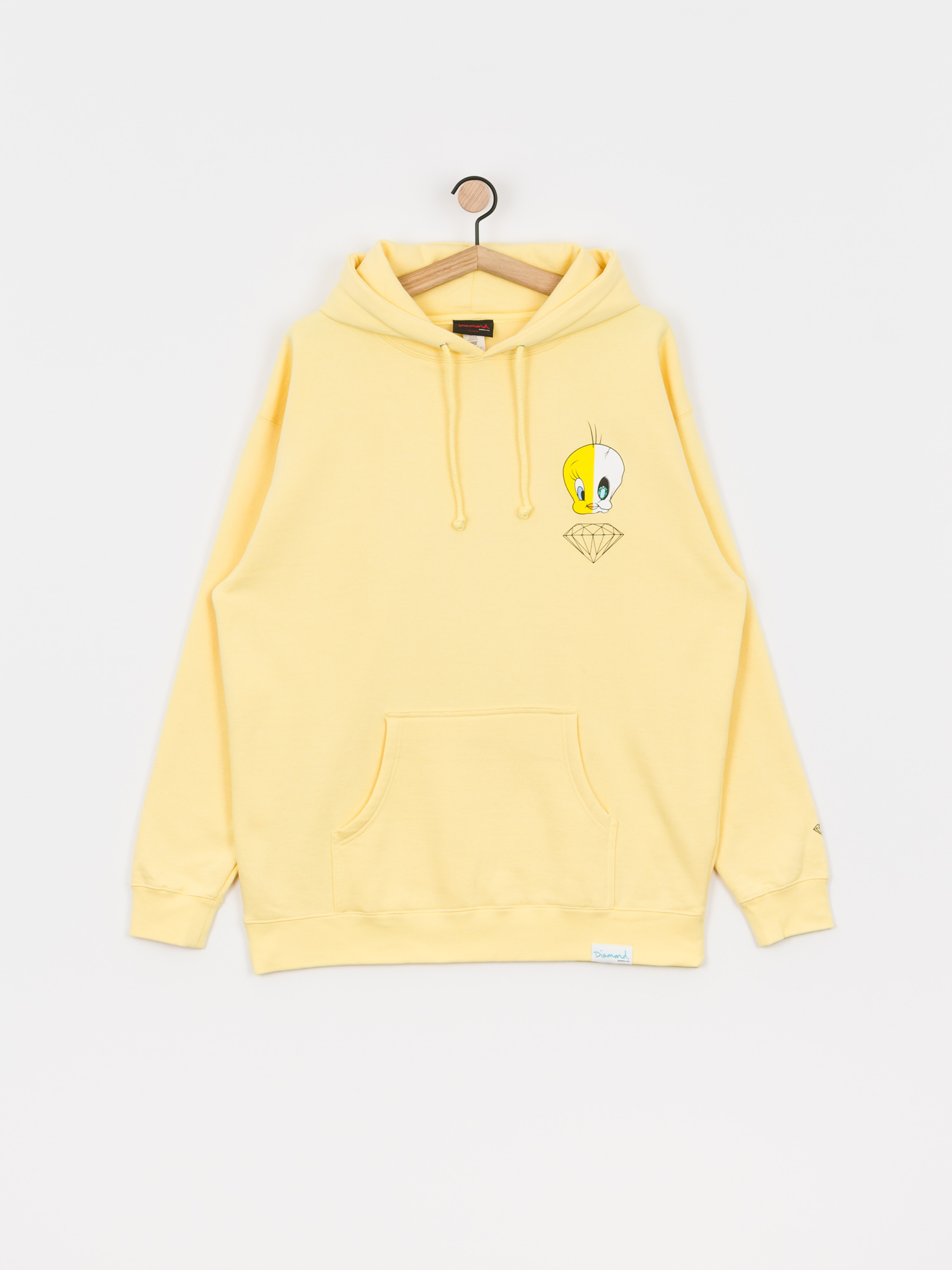 Bluza z kapturem Diamond Supply Co. X Ray HD (yellow)