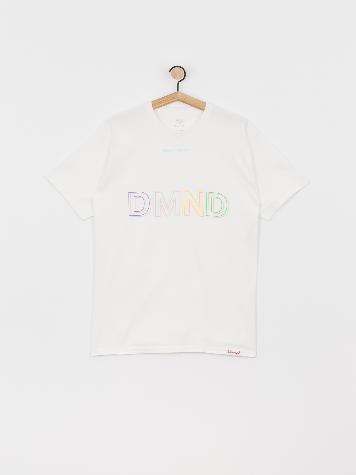 T-shirt Diamond Supply Co. 3 Dmnd (white)