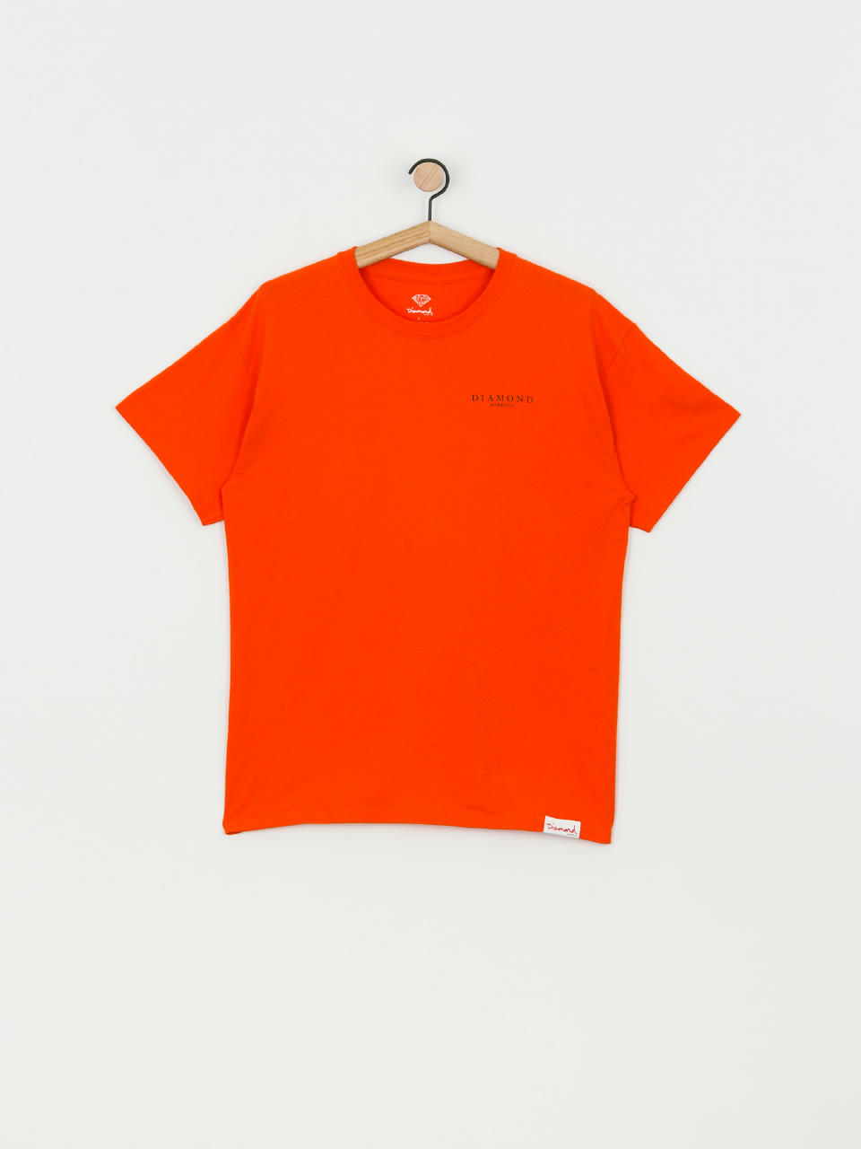 T-shirt Diamond Supply Co. Heritage (orange)