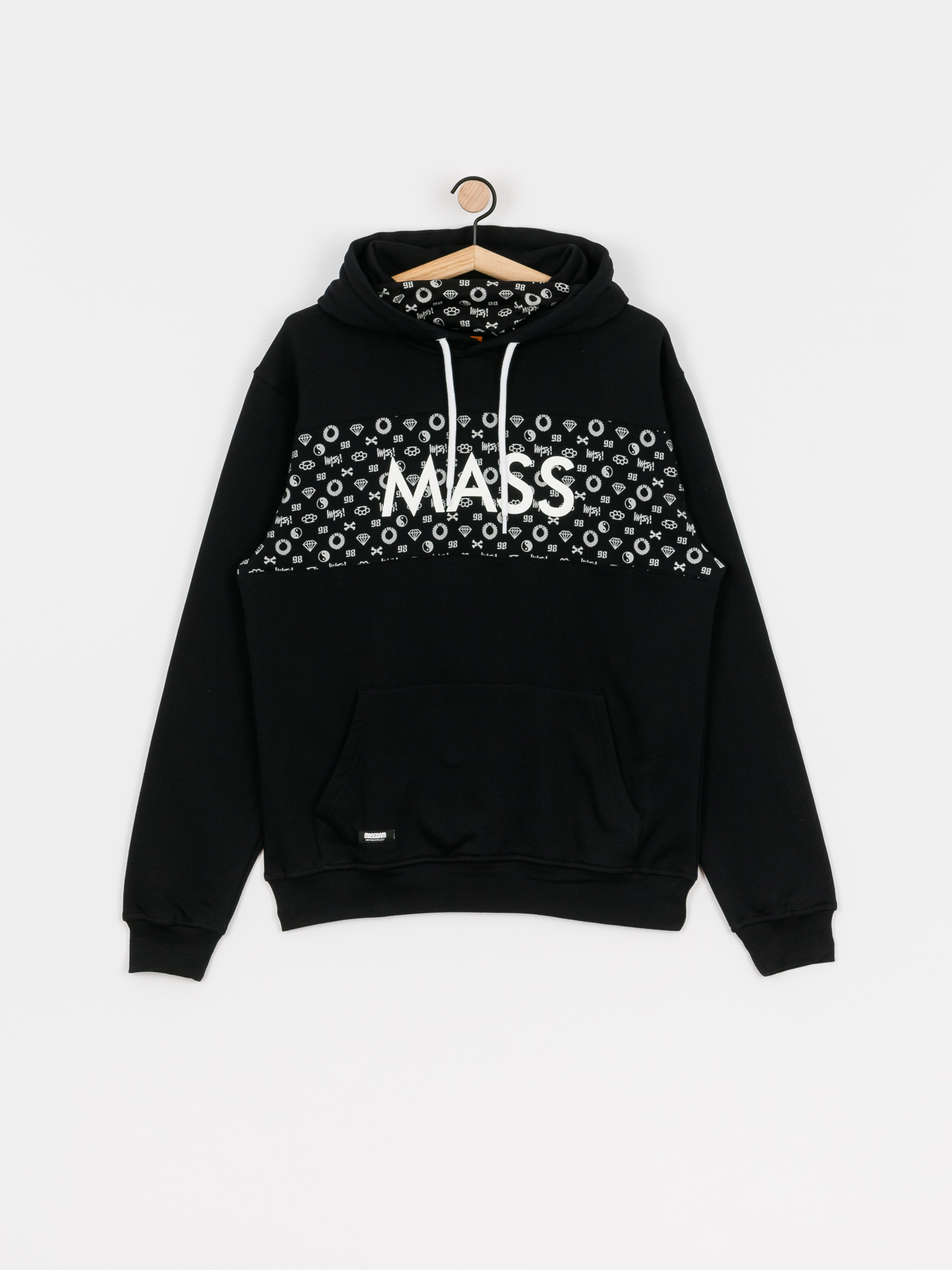 Bluza z kapturem MassDnm Lv HD (black)