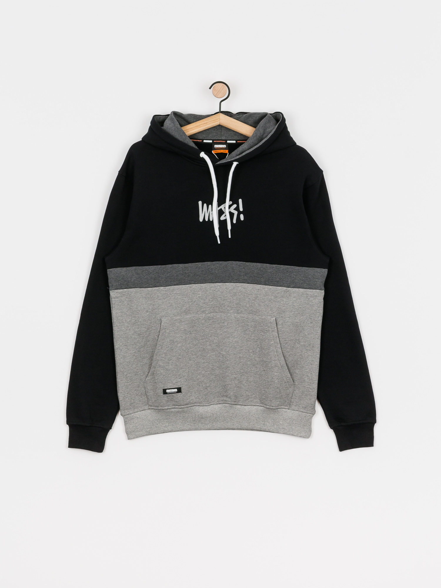 Bluza z kapturem MassDnm Parts HD (black)