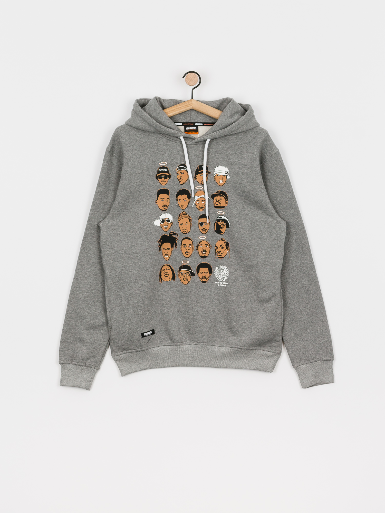 Bluza MassDnm Old School (lt heather grey)