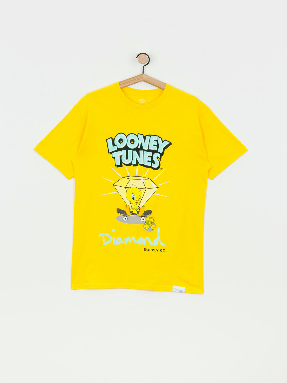 T-shirt Diamond Supply Co. Tweety Skate (yellow)