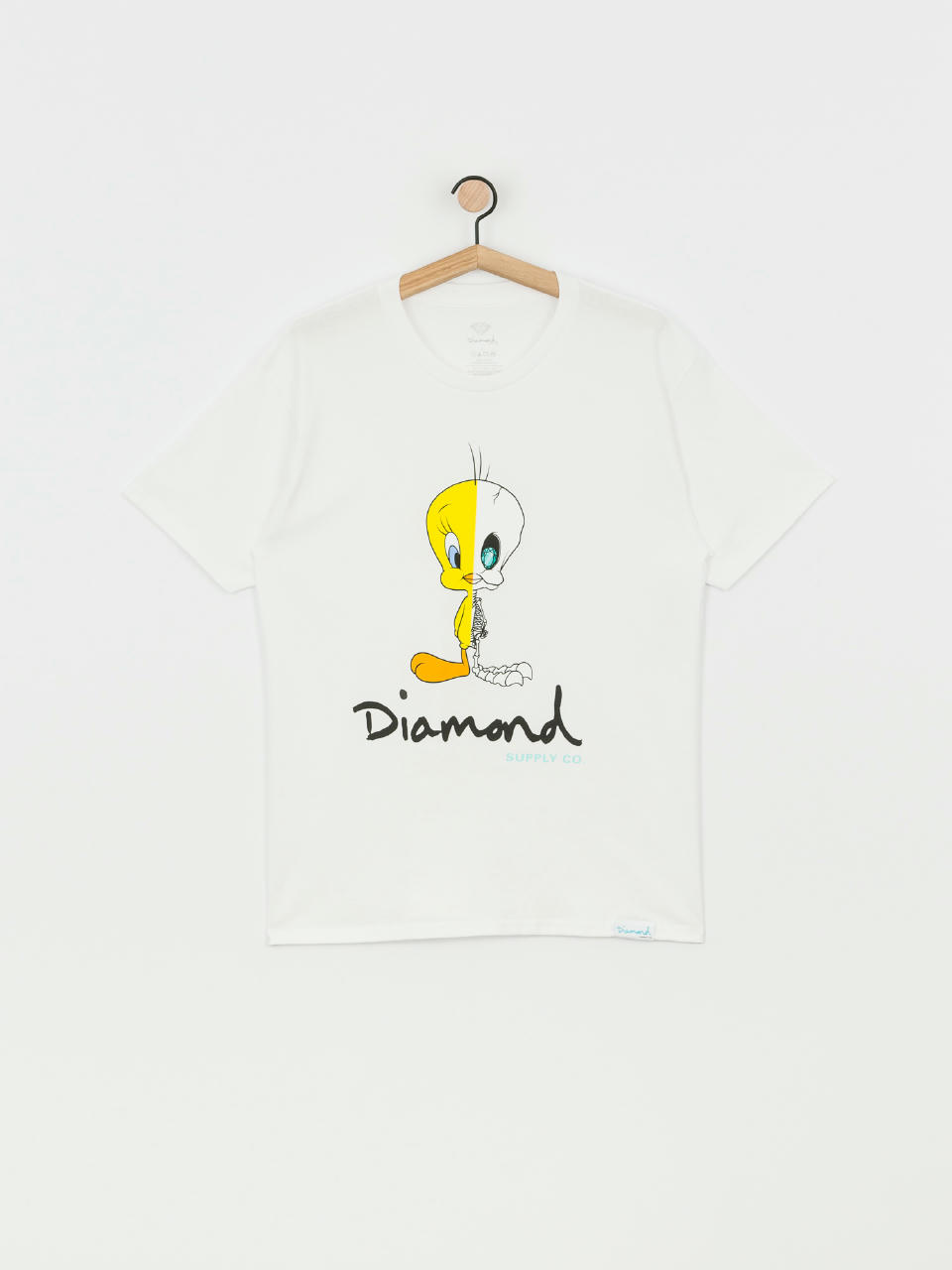 T-shirt Diamond Supply Co. X Ray (white)