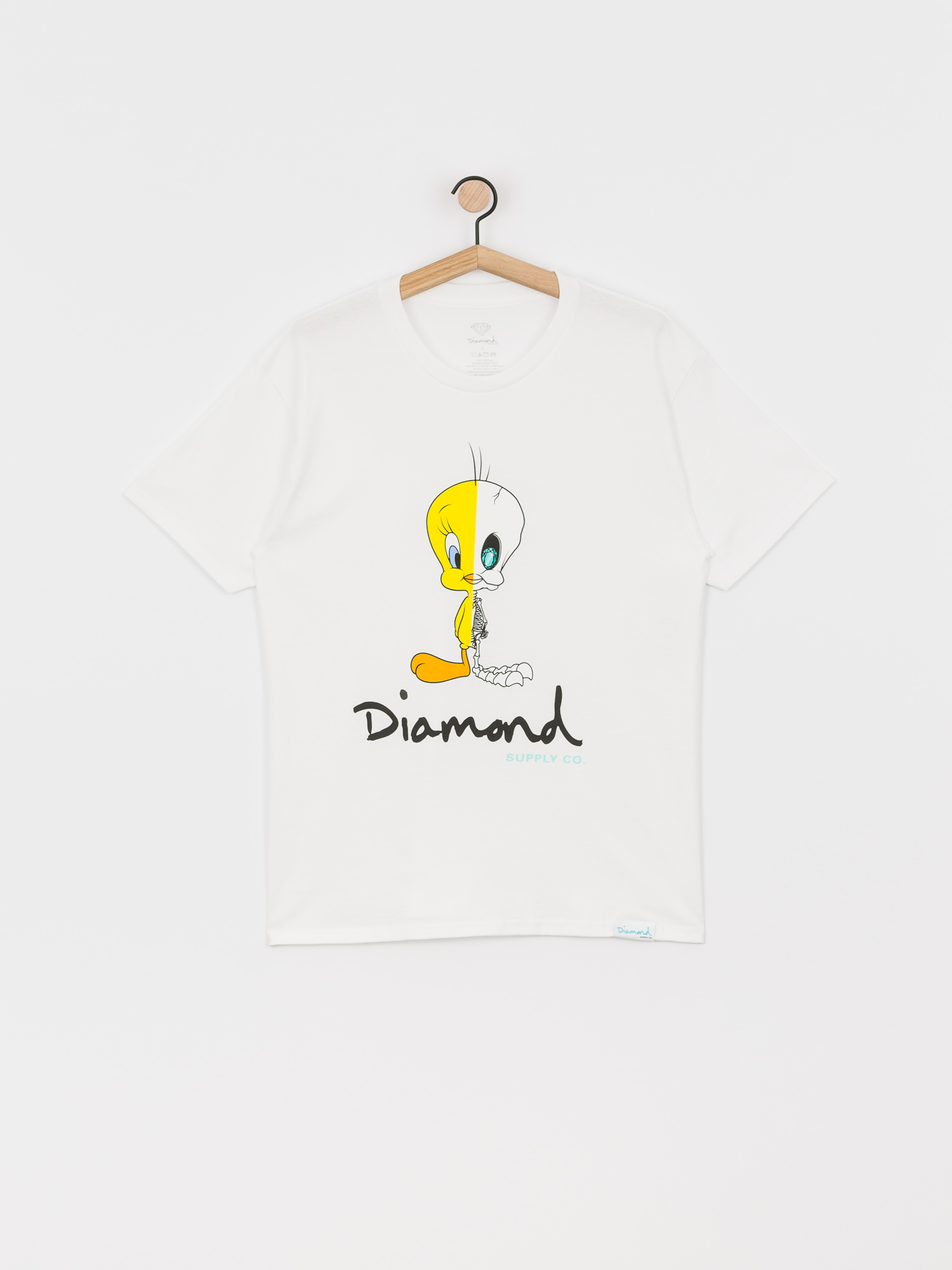 T-shirt Diamond Supply Co. X Ray (white)