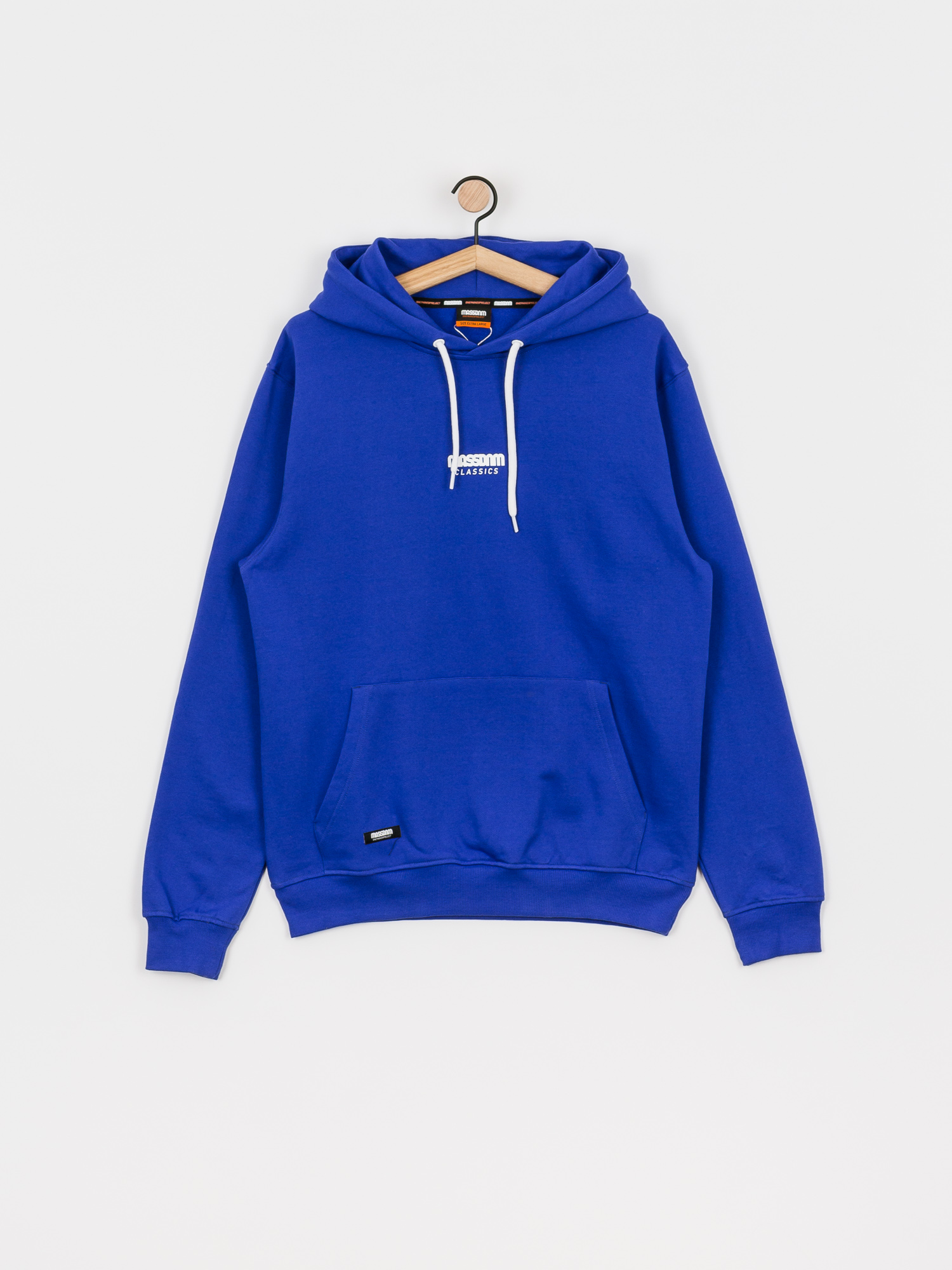 Bluza z kapturem MassDnm Classics Small Logo HD (royal)