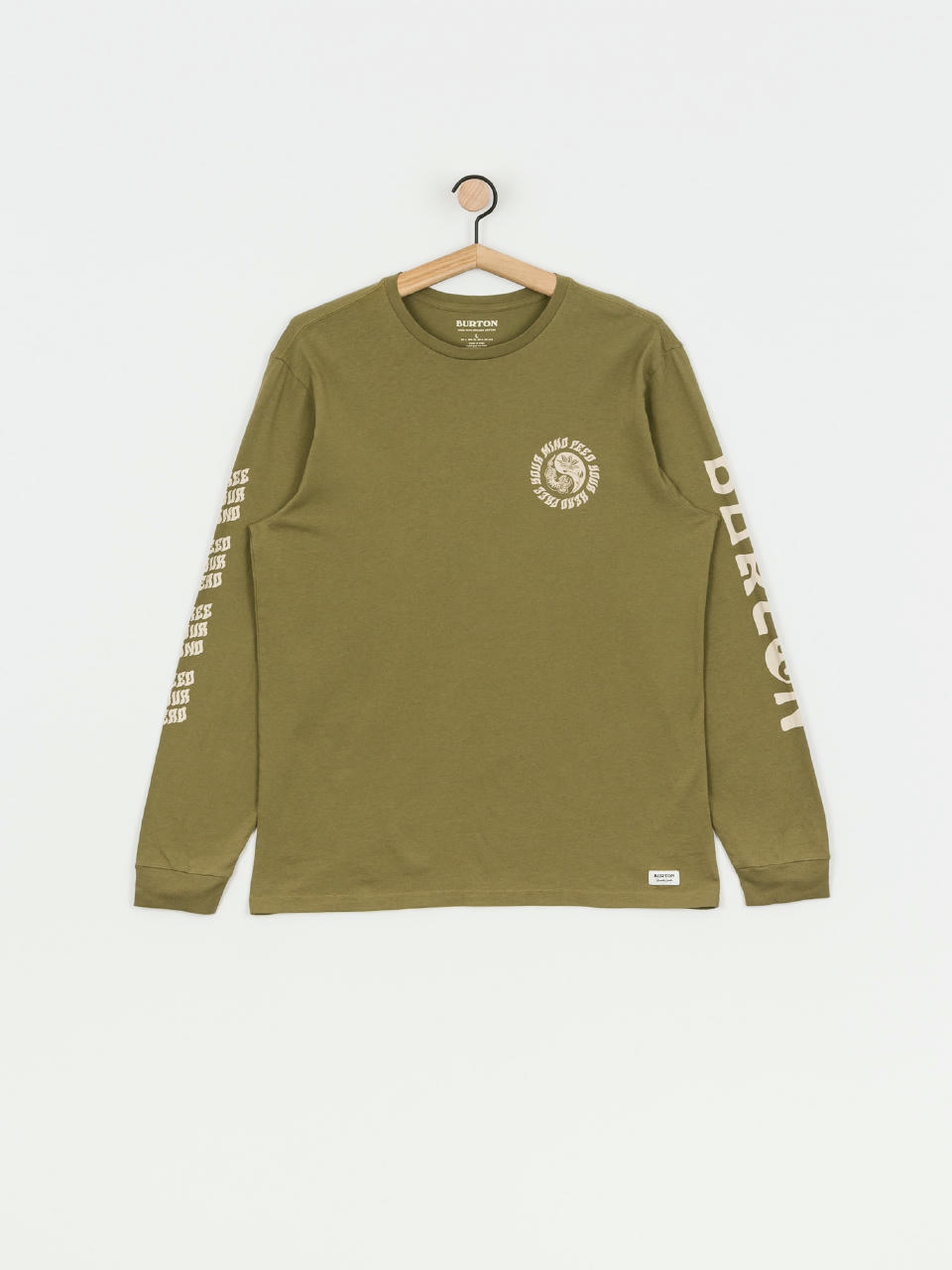 Longsleeve Burton Cerrados (martini olive)