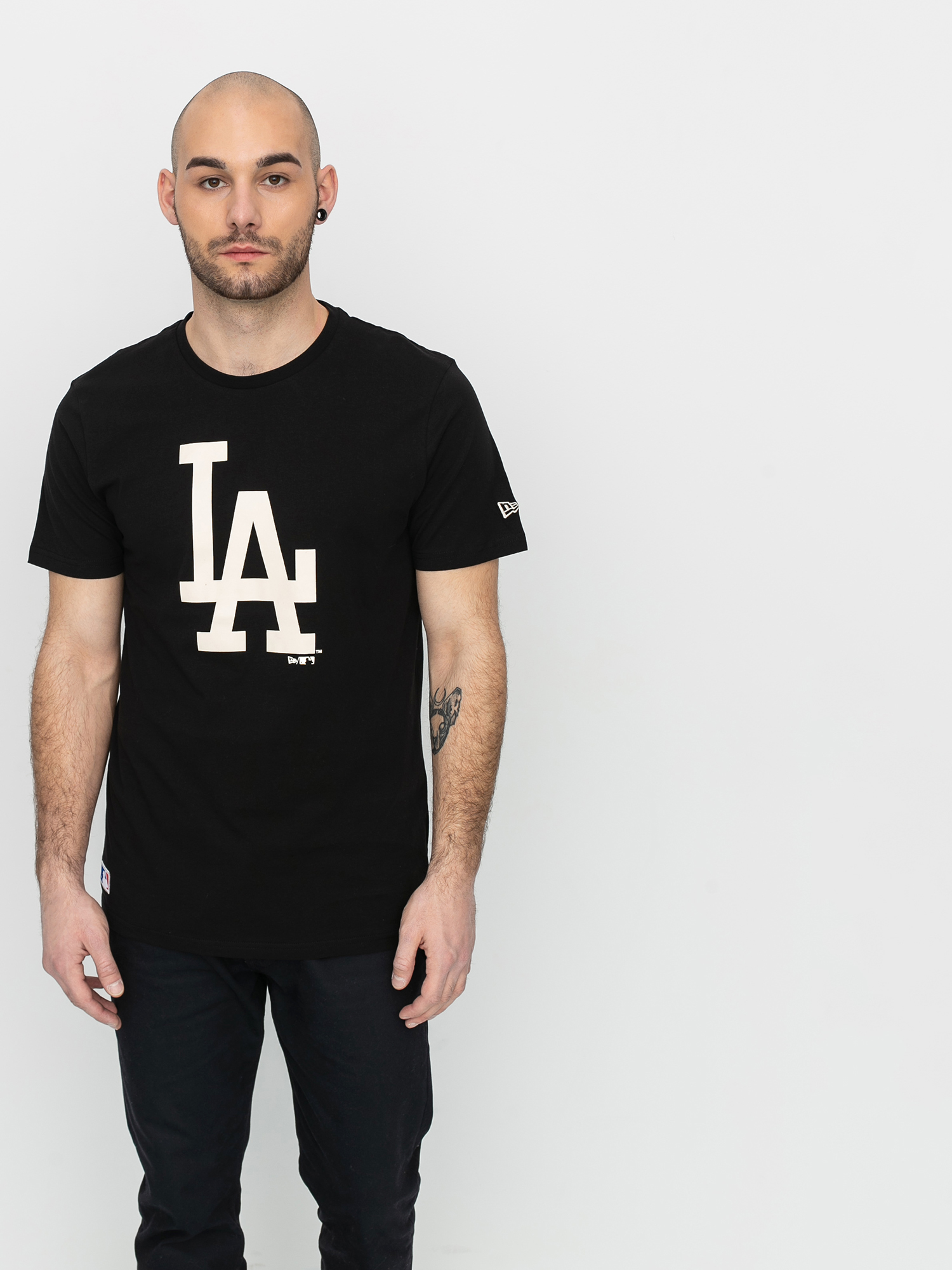 T-shirt New Era Mlb Seasonal Team Logo Los Angeles Dodgers (blkbch)