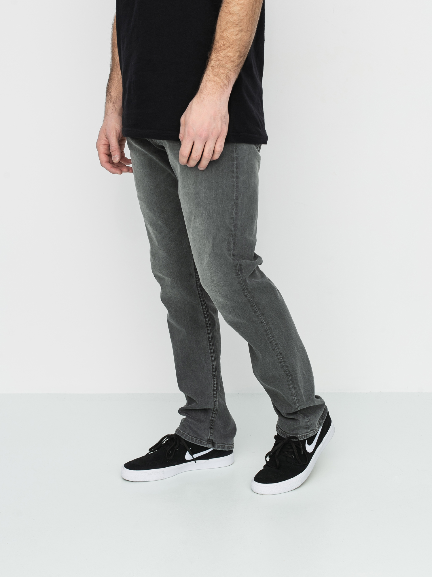 Spodnie DC Worker Straight Stretch (light grey)