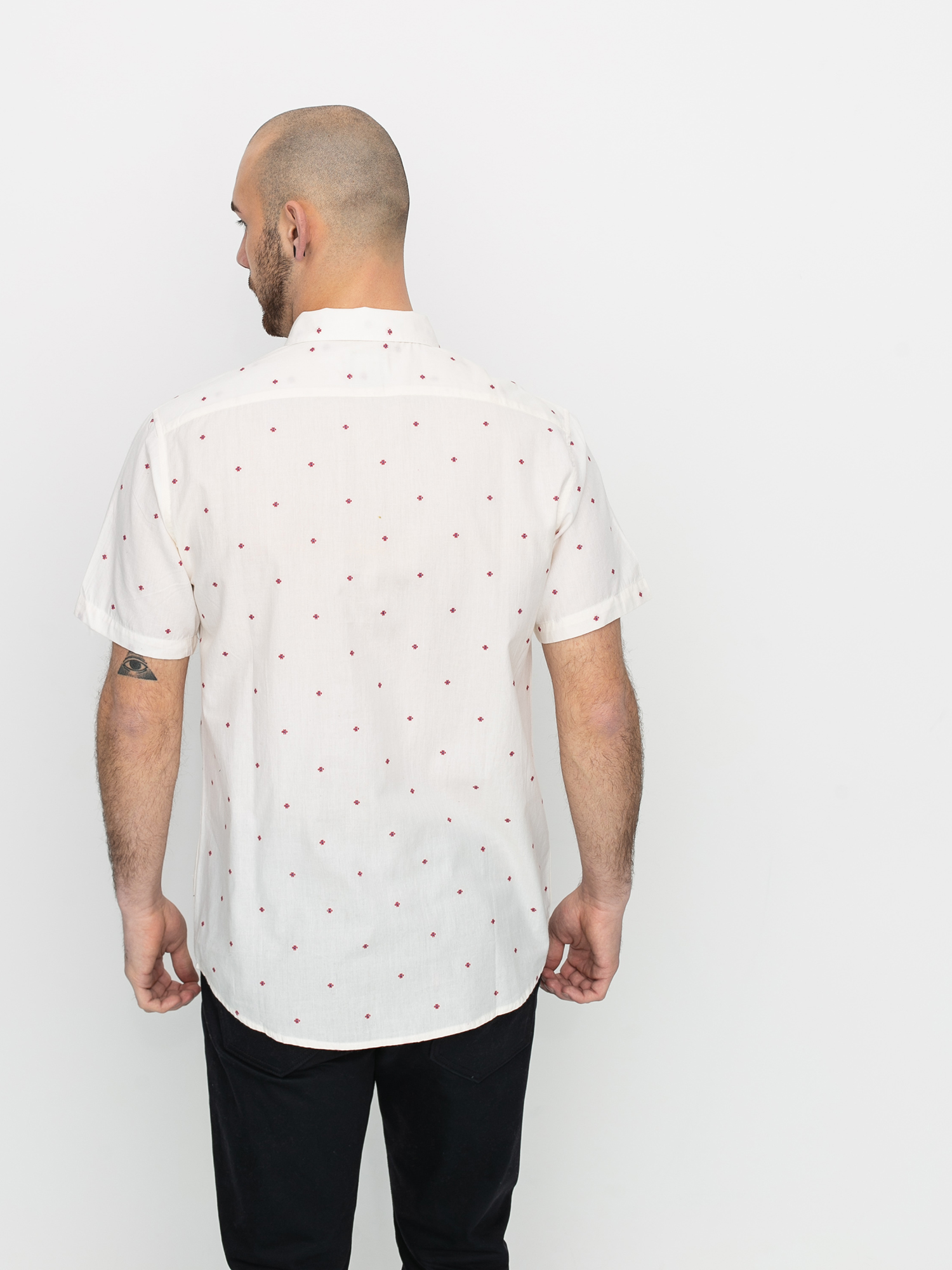 Koszula RVCA Thatll Do Dobby (white/red)