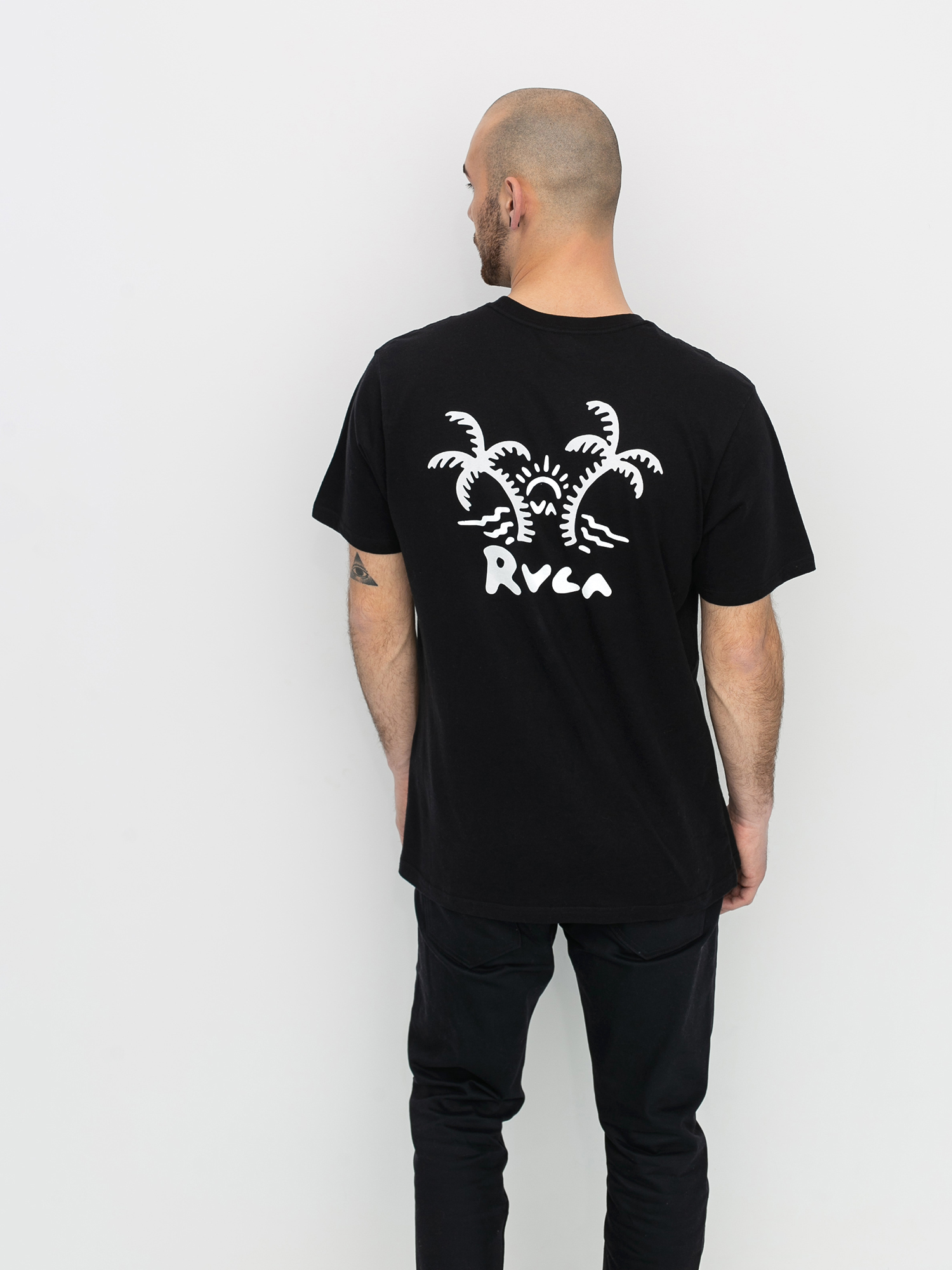 T-shirt RVCA Palmer (black)