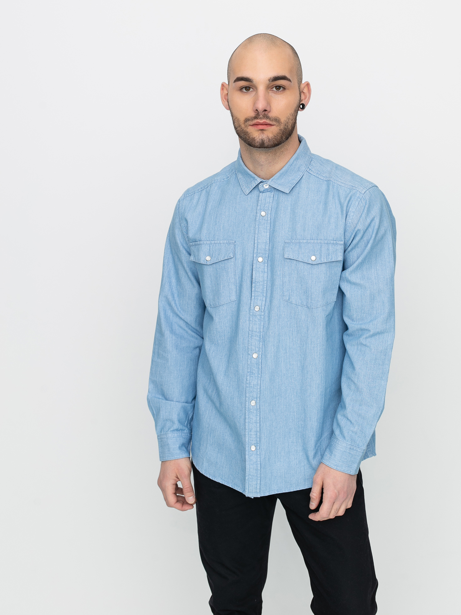 Koszula RVCA Nakama II Ls (denim)