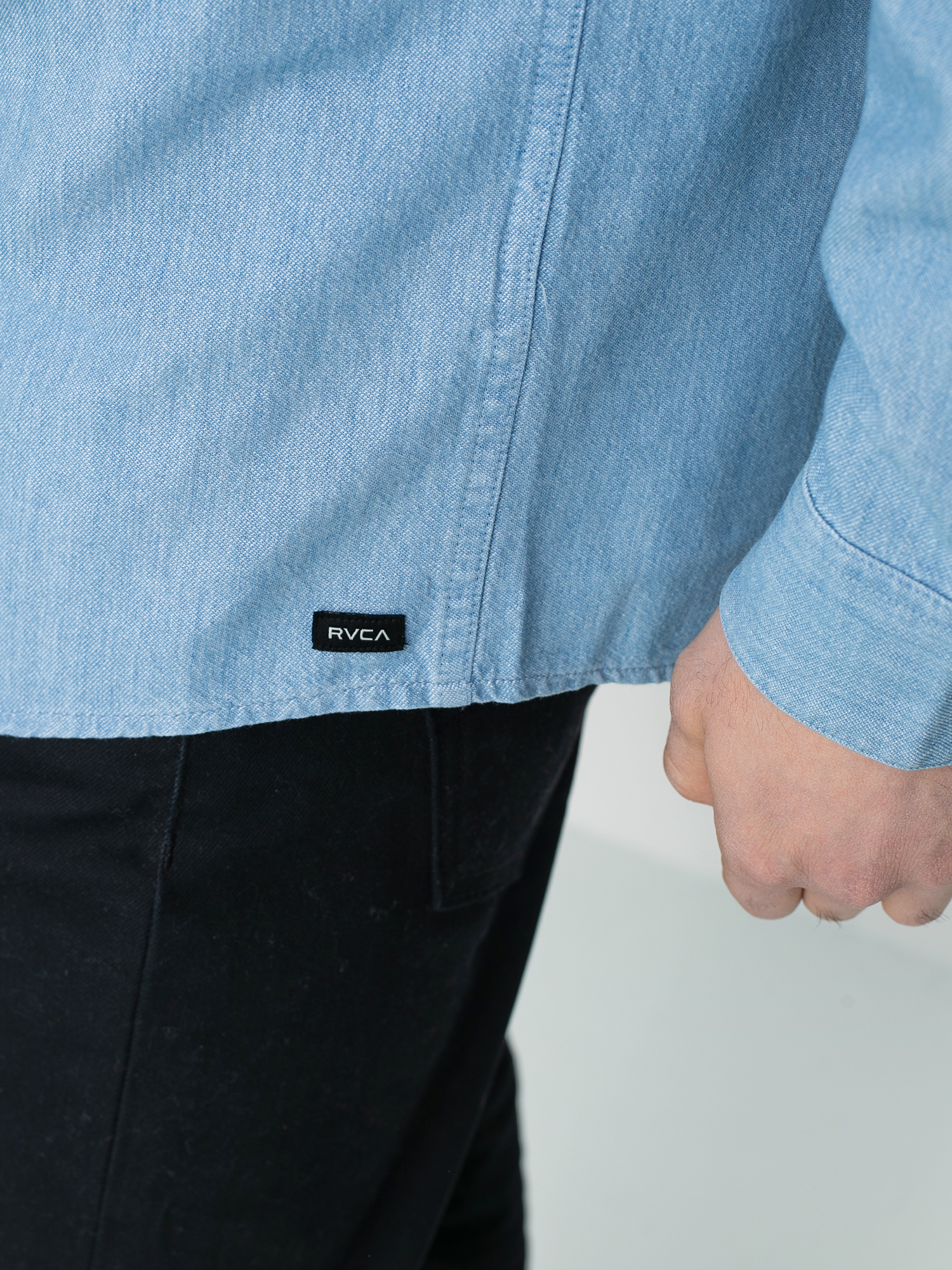 Koszula RVCA Nakama II Ls (denim)