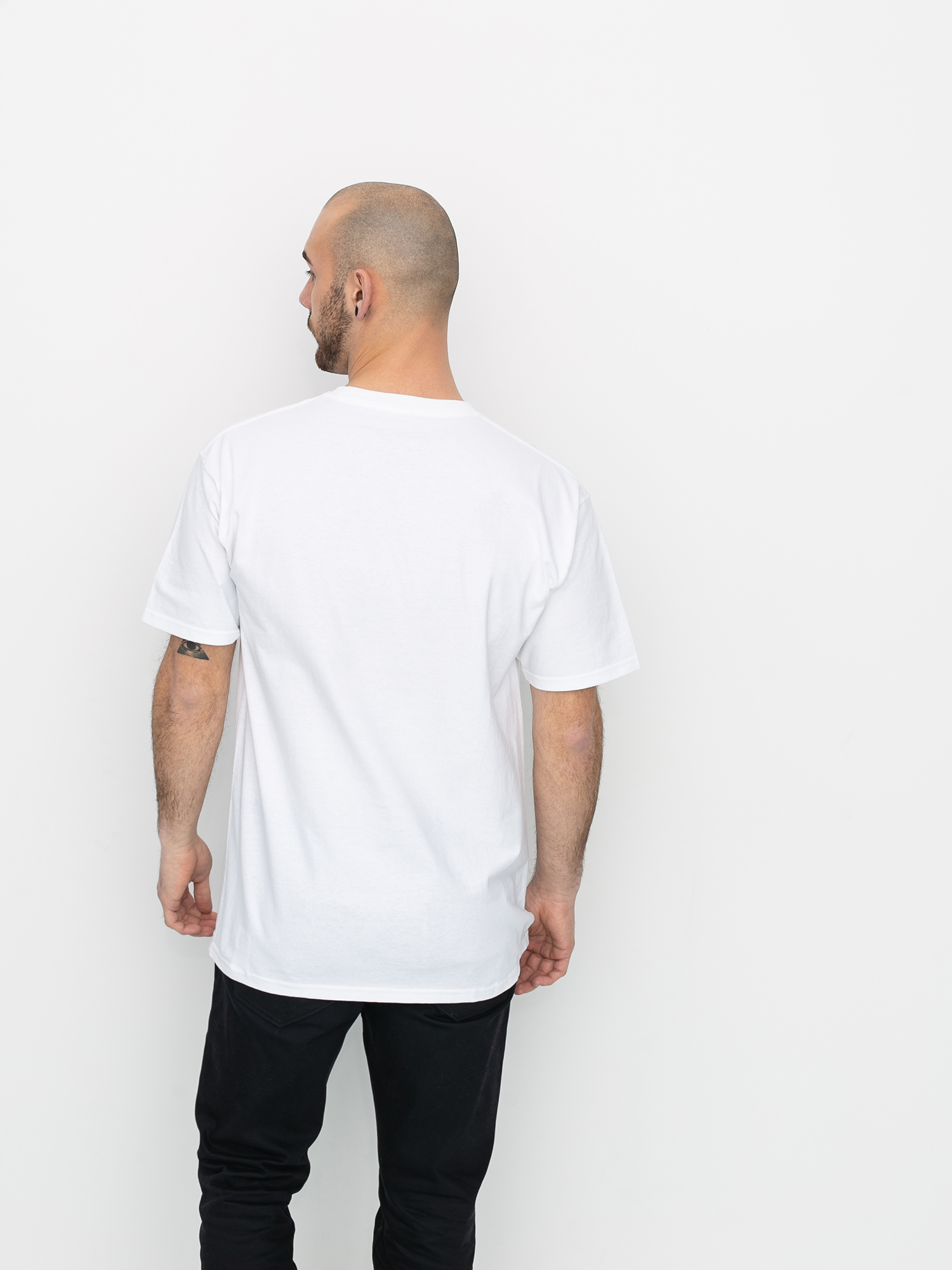 T-shirt Brixton Forte Stt (white/brown)
