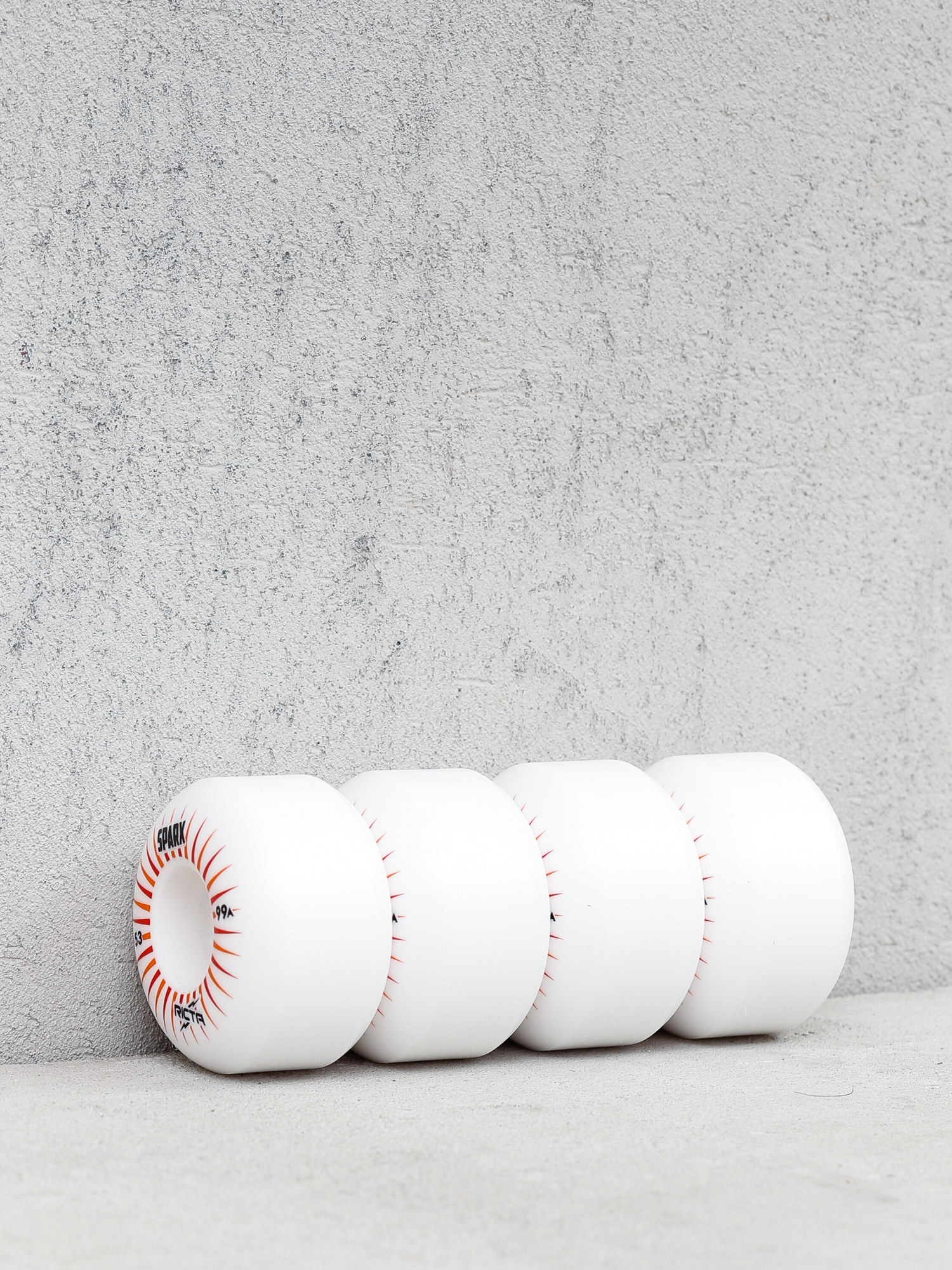 Kółka Ricta Sparx (white/orange/red)