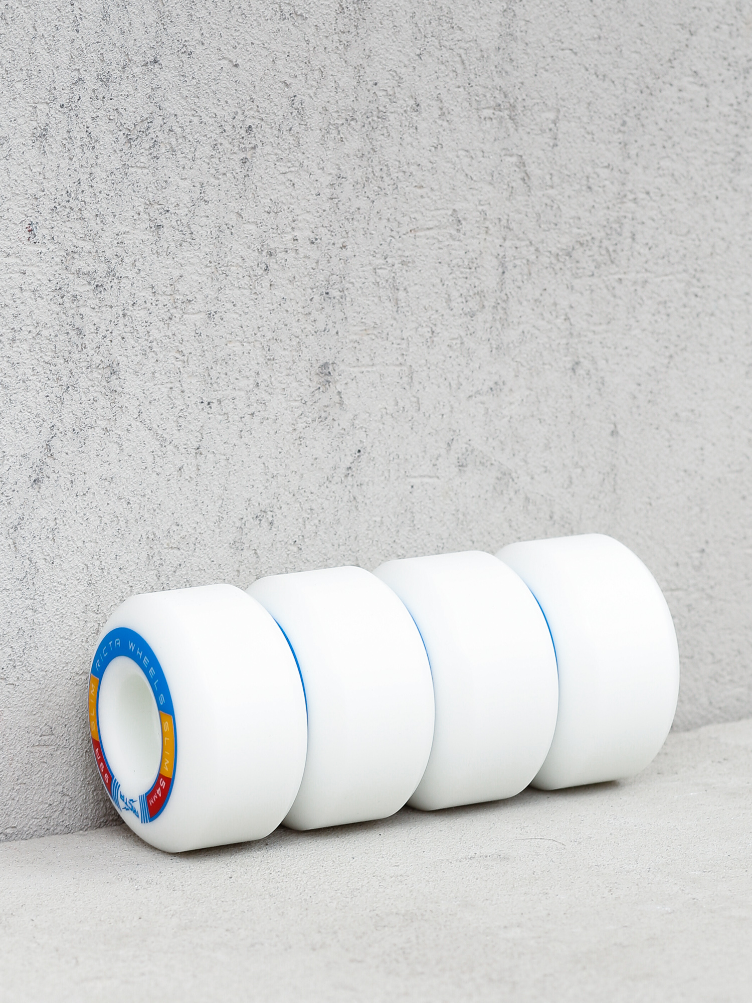 Kółka Ricta Rapido Slim (white/blue/red)