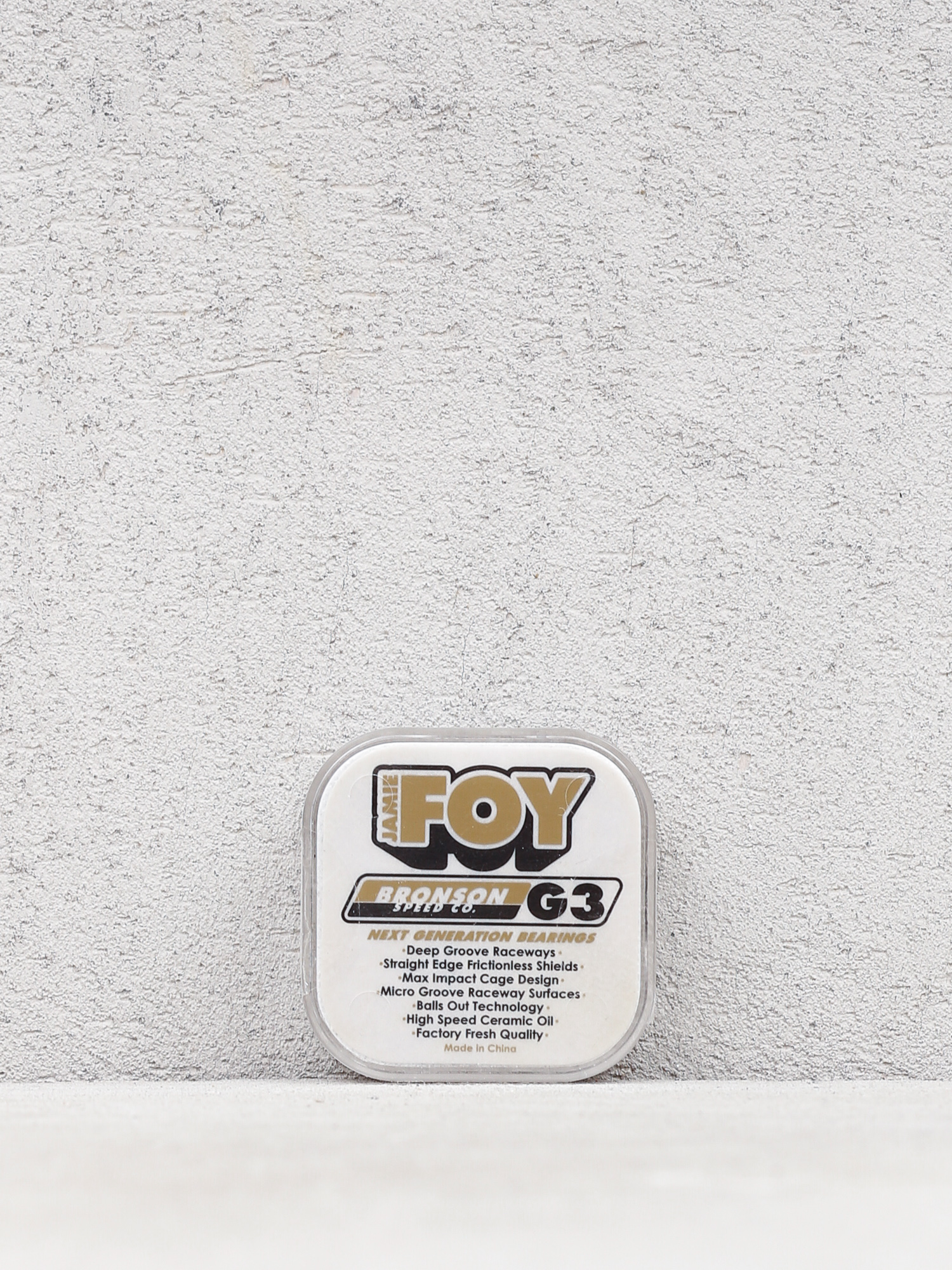 Łożyska Bronson Foy Pro G3 (silver/black)