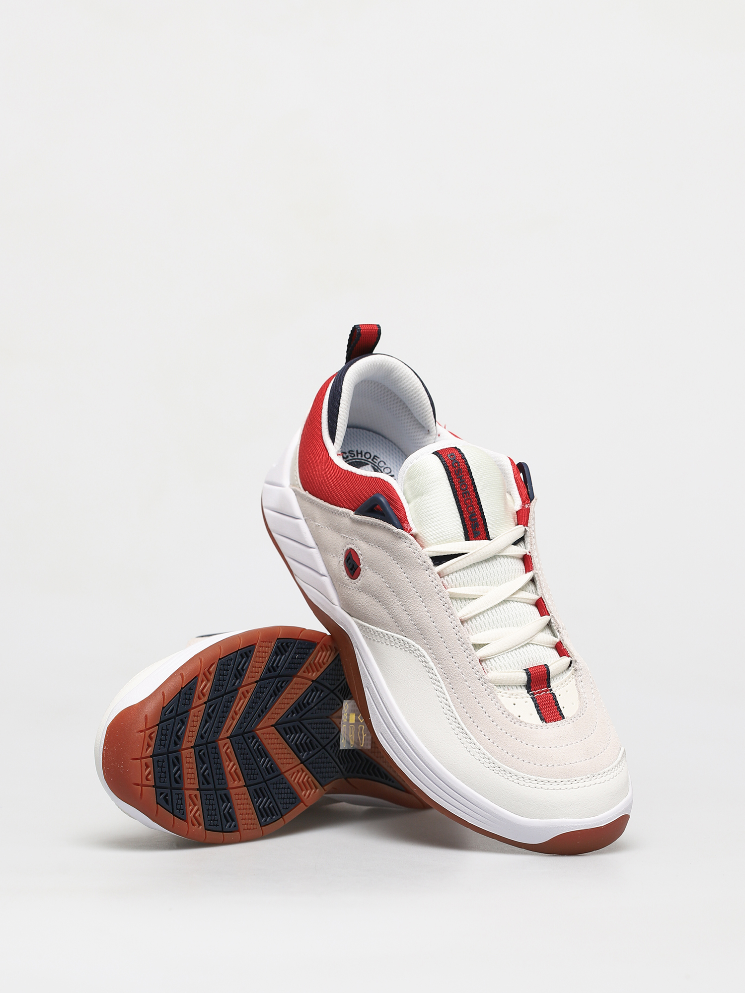 Buty DC Williams Slim S (white/navy/red)
