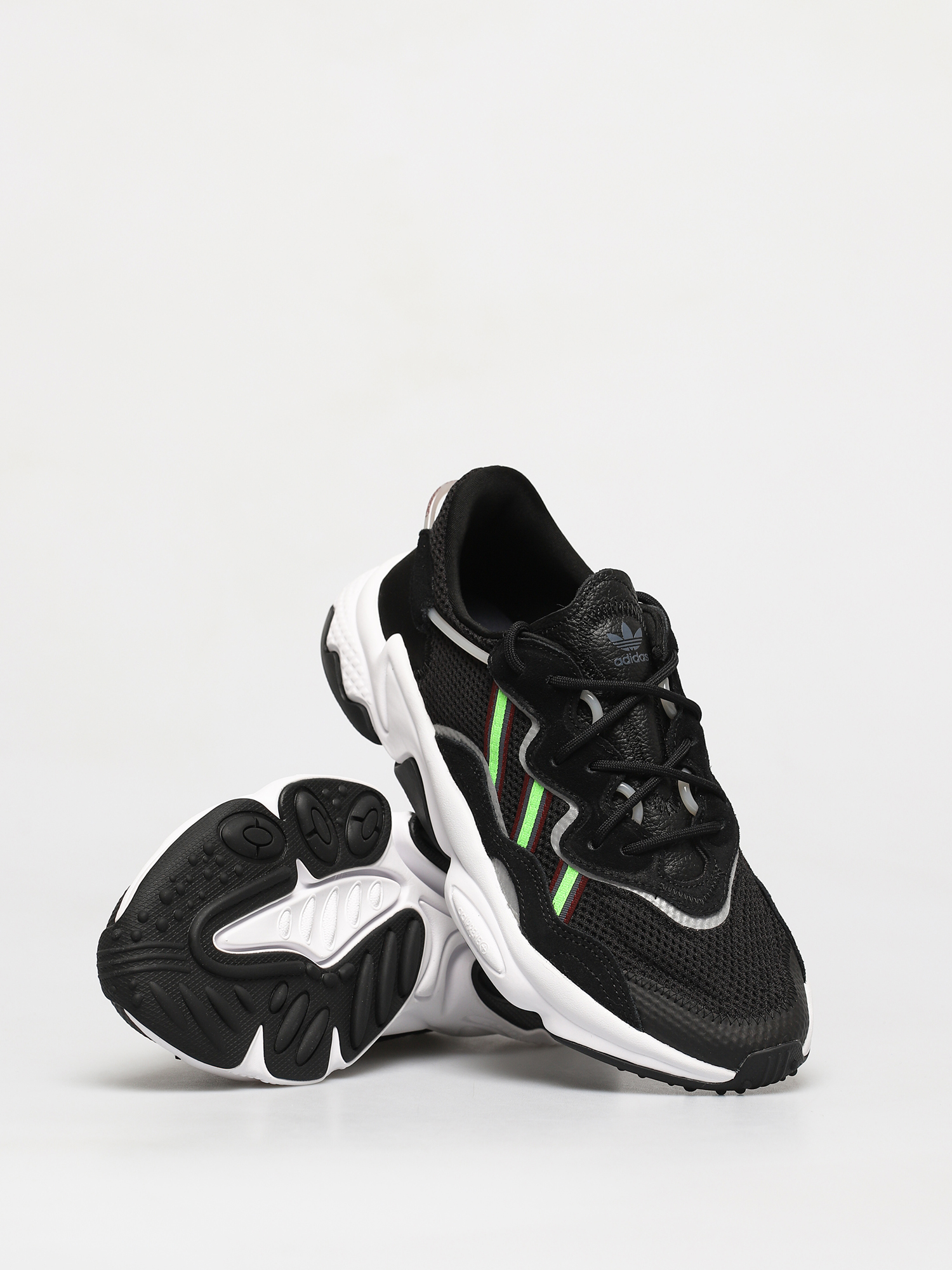Buty adidas Originals Ozweego (core black/solar green/onix)