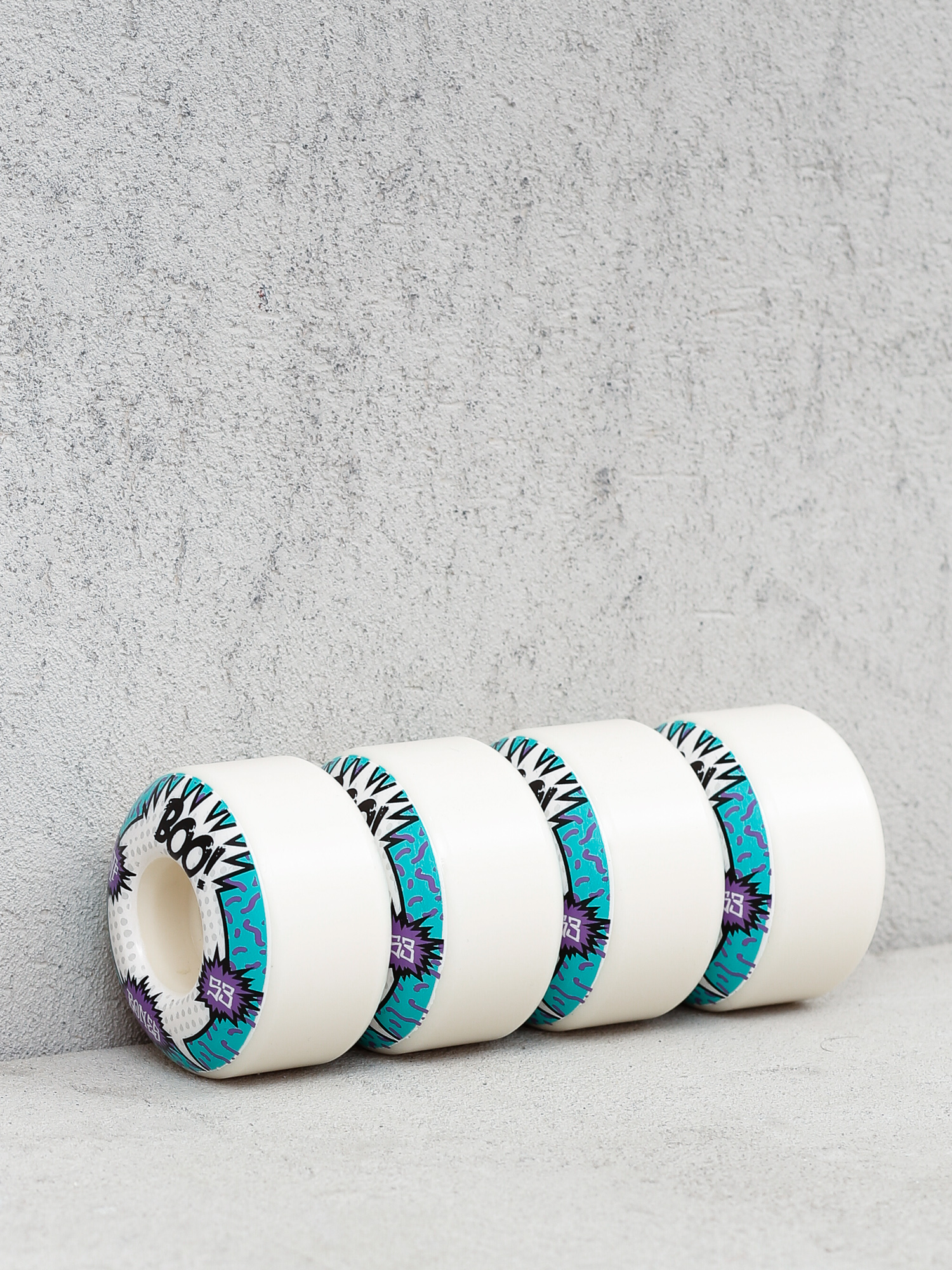 Kółka Bones Boo Raps Wide Streettech Formula V4 (white)