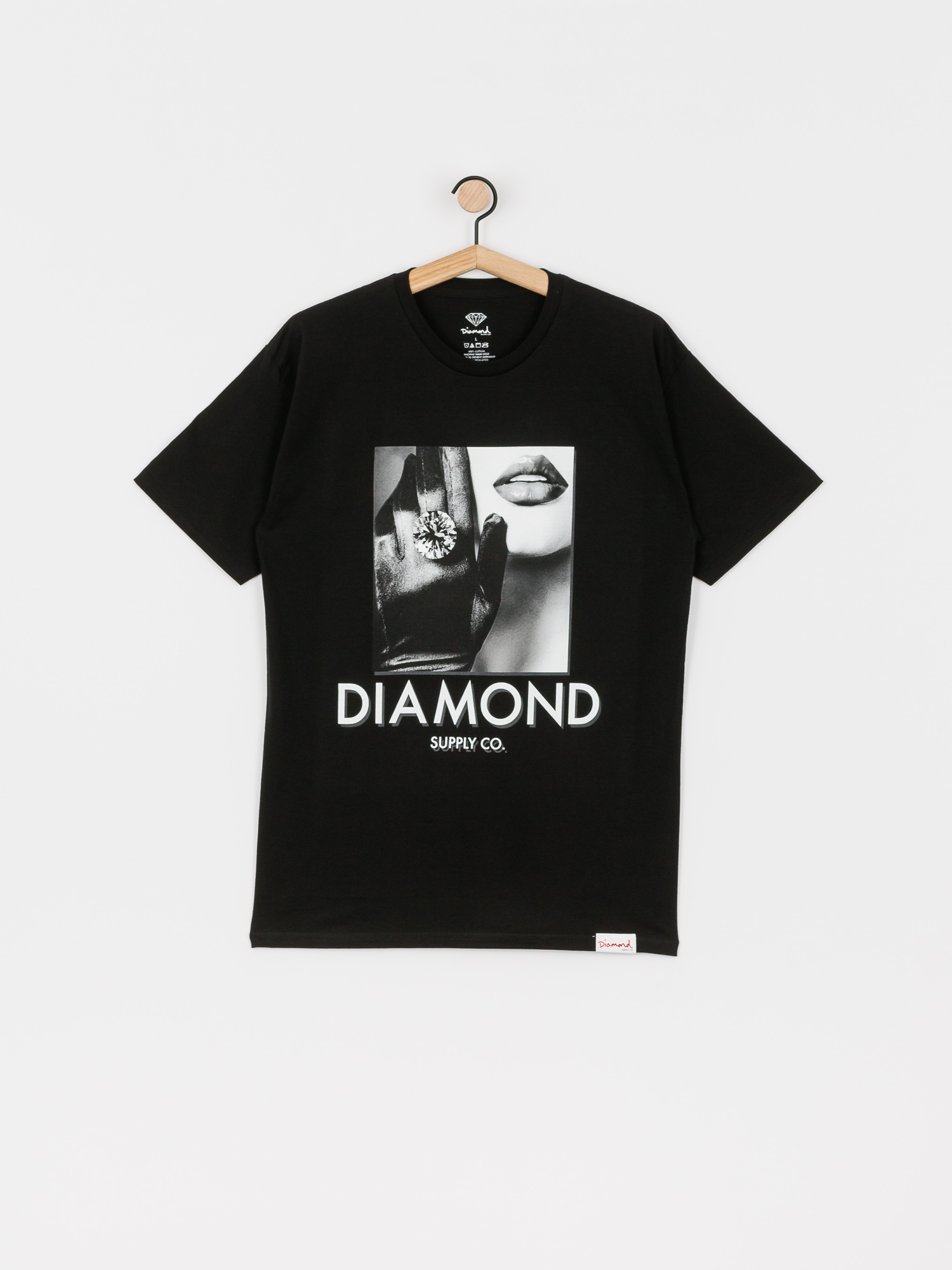T-shirt Diamond Supply Co. Black Gloves (black)