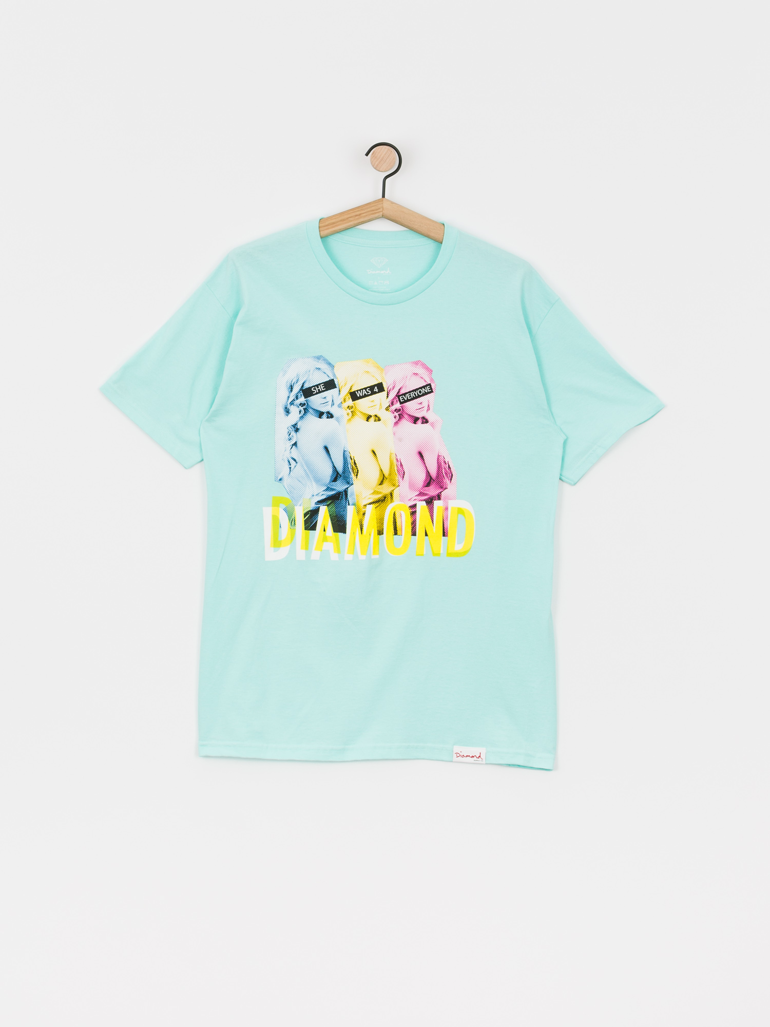 T-shirt Diamond Supply Co. Four Everyone (diamond blue)