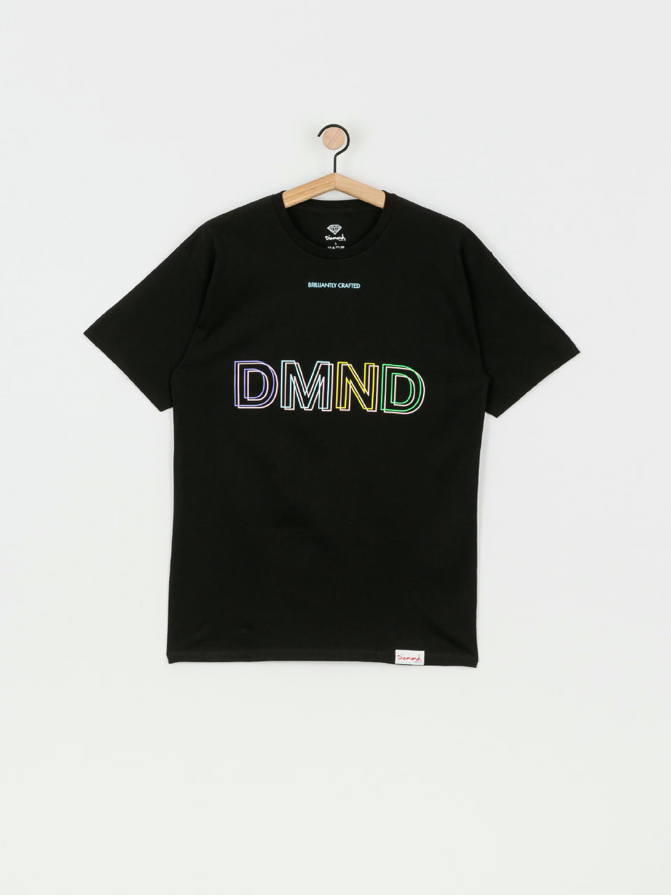 T-shirt Diamond Supply Co. 3 Dmnd (black)