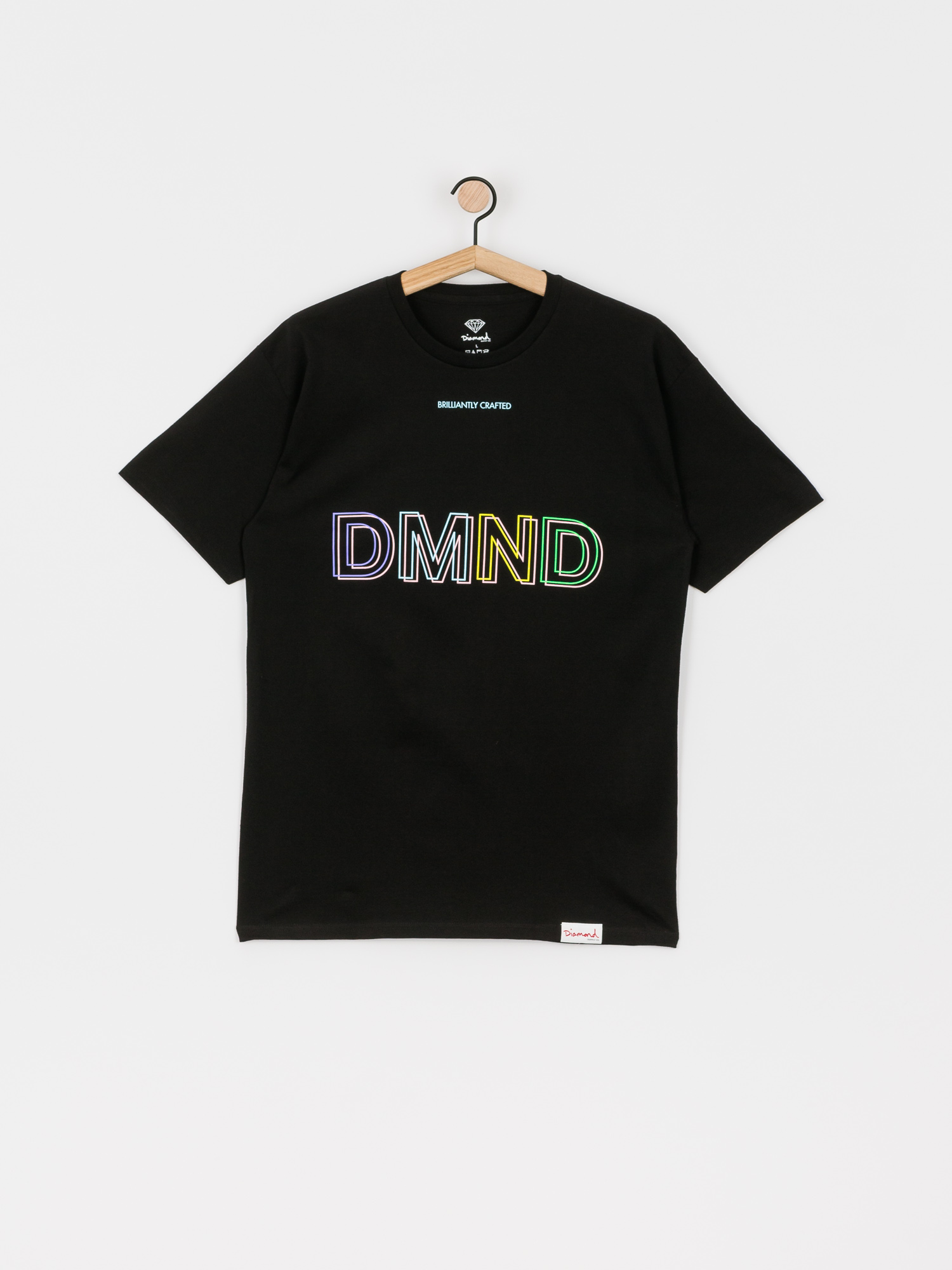 T-shirt Diamond Supply Co. 3 Dmnd (black)