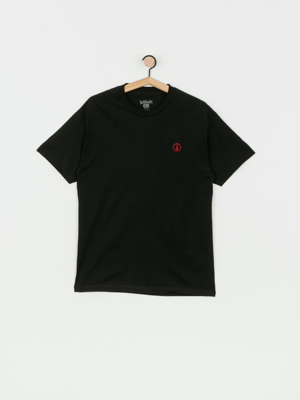 T-shirt Deathwish Circle Logo (black/red)