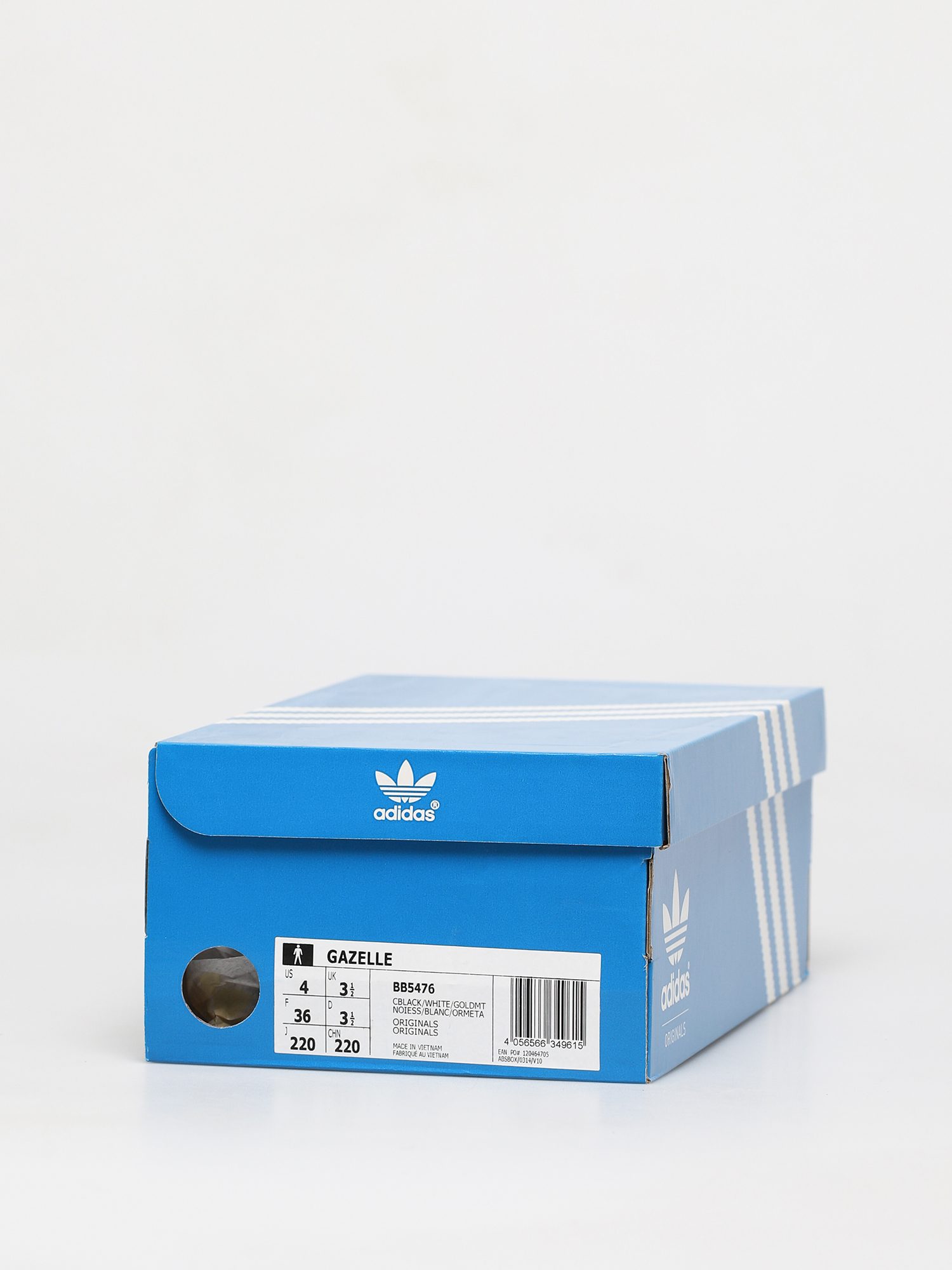 Buty adidas Originals Gazelle (cblack/white/goldmt)