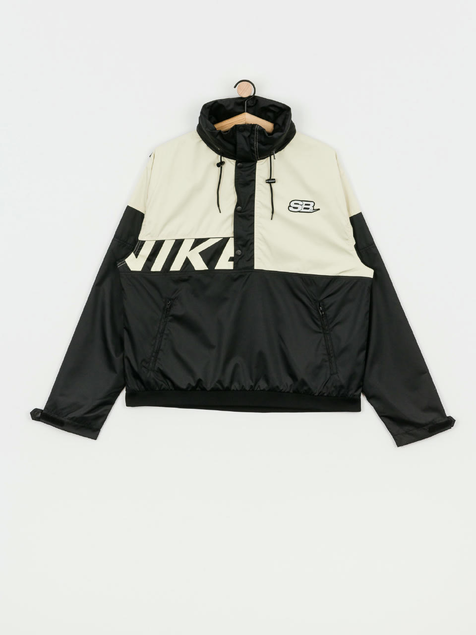 Kurtka Nike SB Anorak (black/fossil/black/fossil)