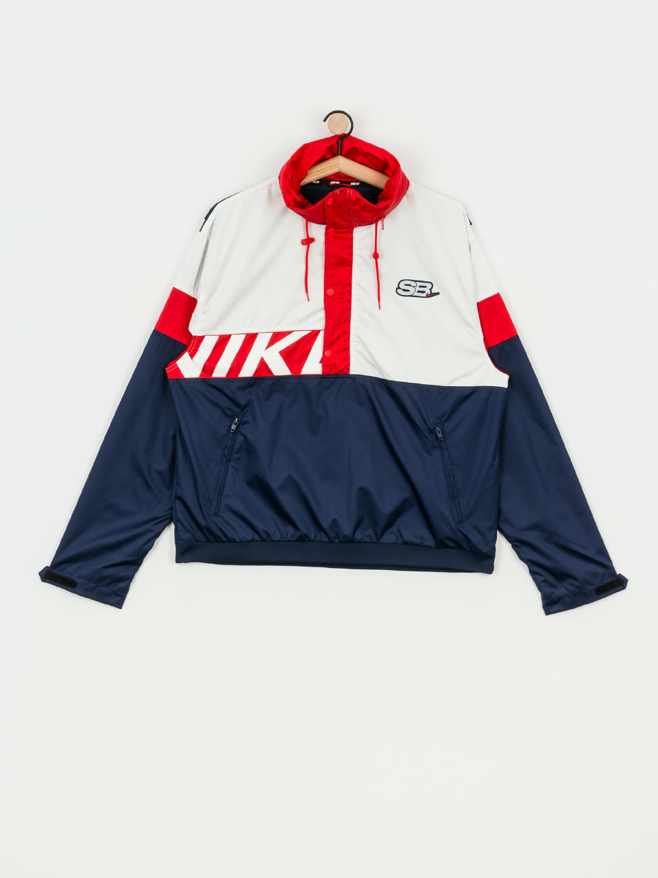 Kurtka Nike SB Anorak (midnight navy/white/university red/white)