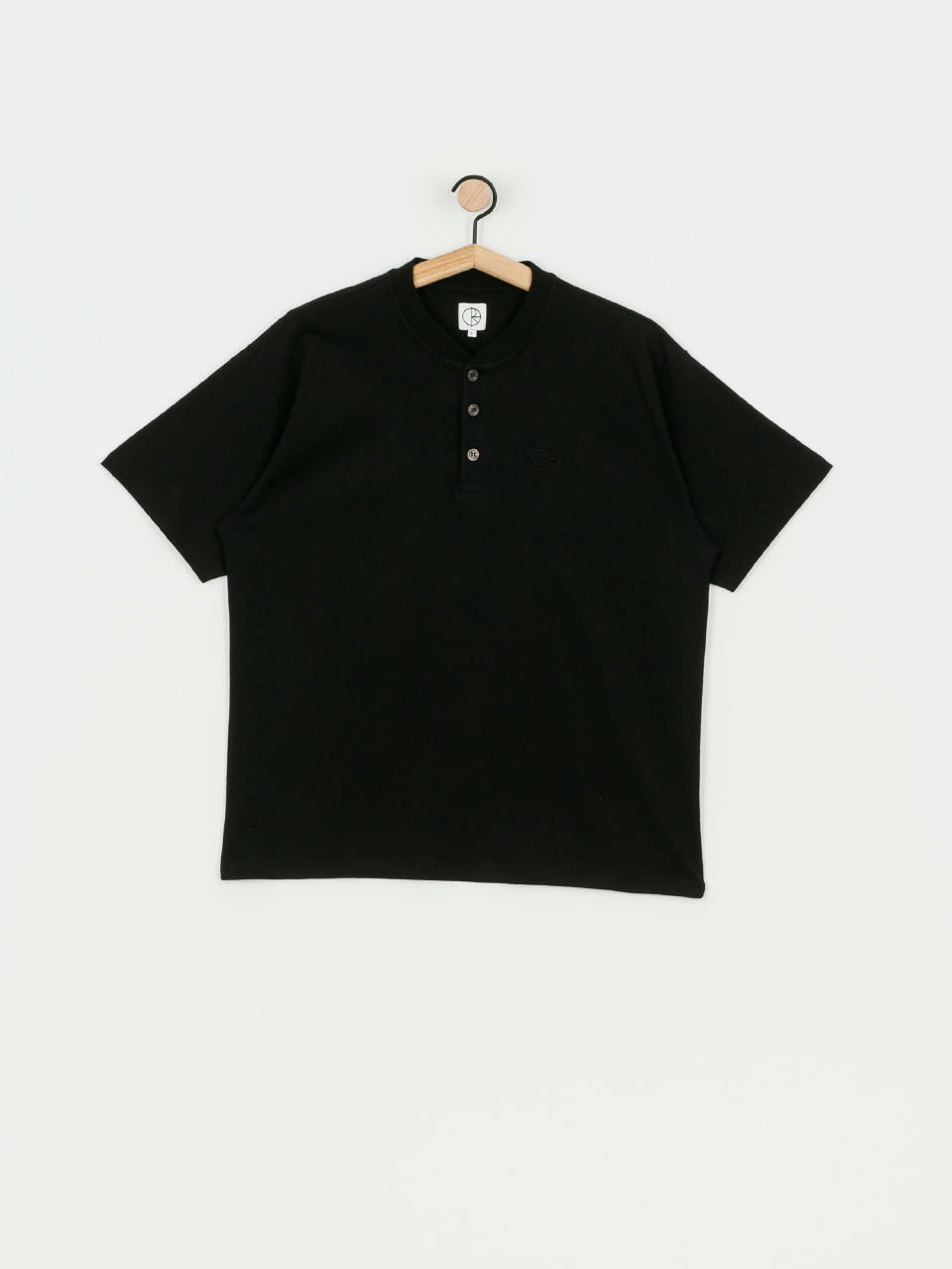 T-shirt Polar Skate Henley (black)