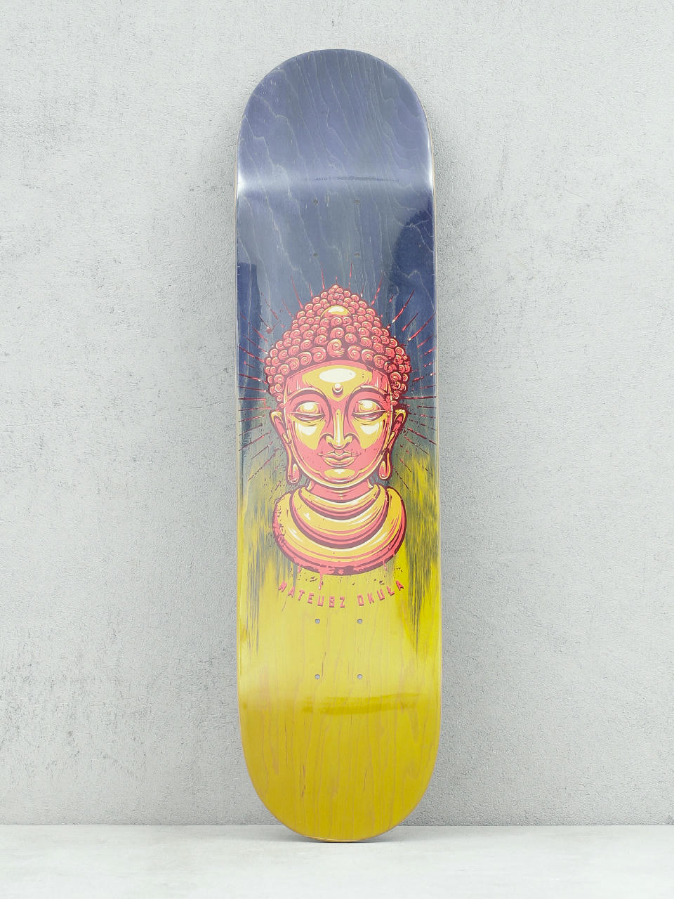 Deck Locals Skateboards Okuła Prodeck (golden statue)