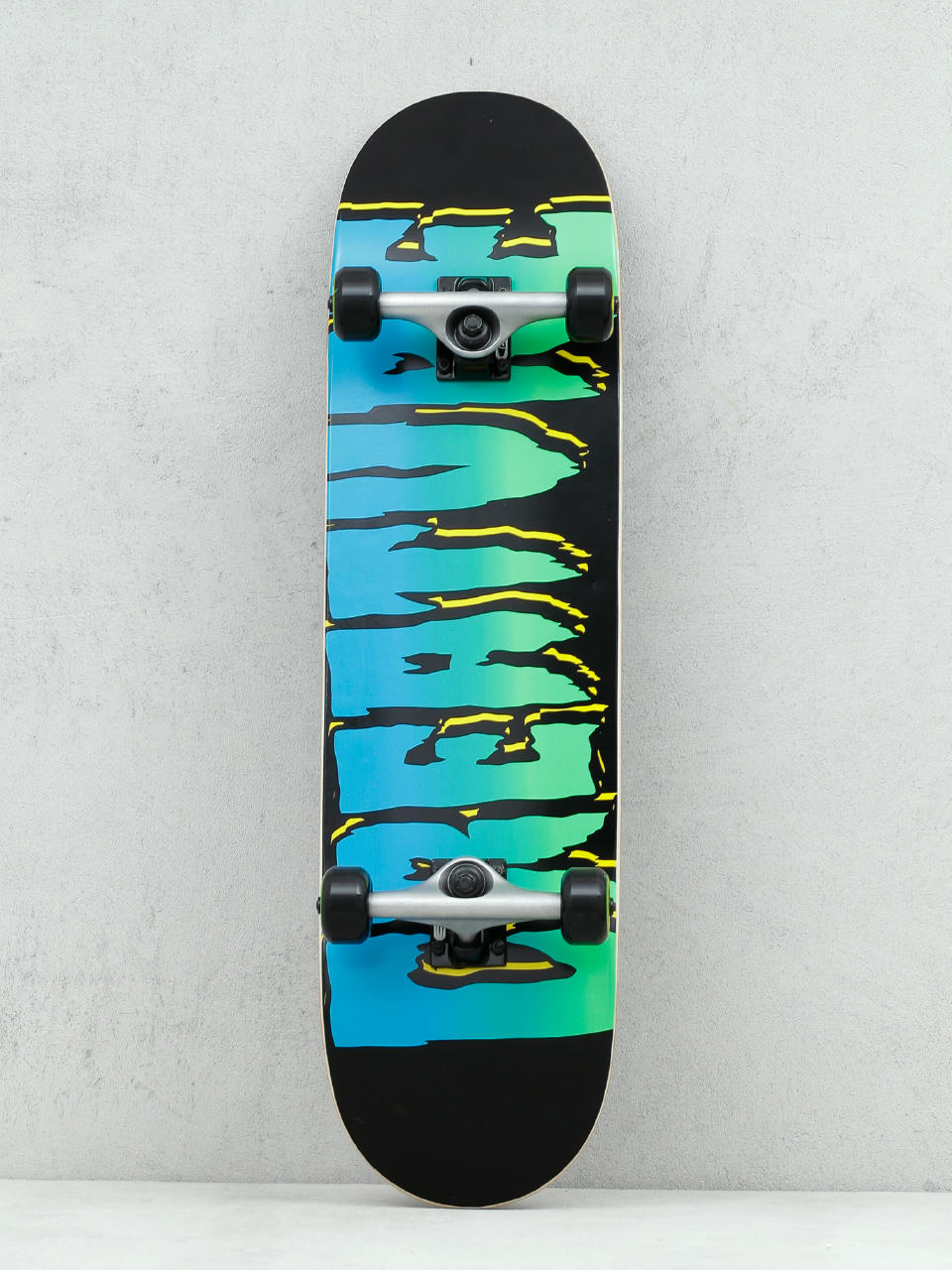 Deskorolka Creature Logo Offset Sk8 (black/blue/green)