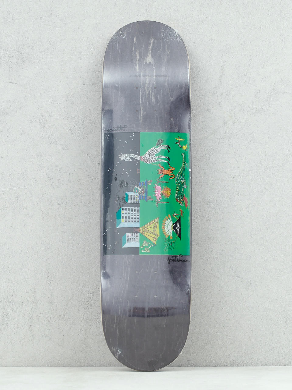 Deck Youth Skateboards Indian Night (black)