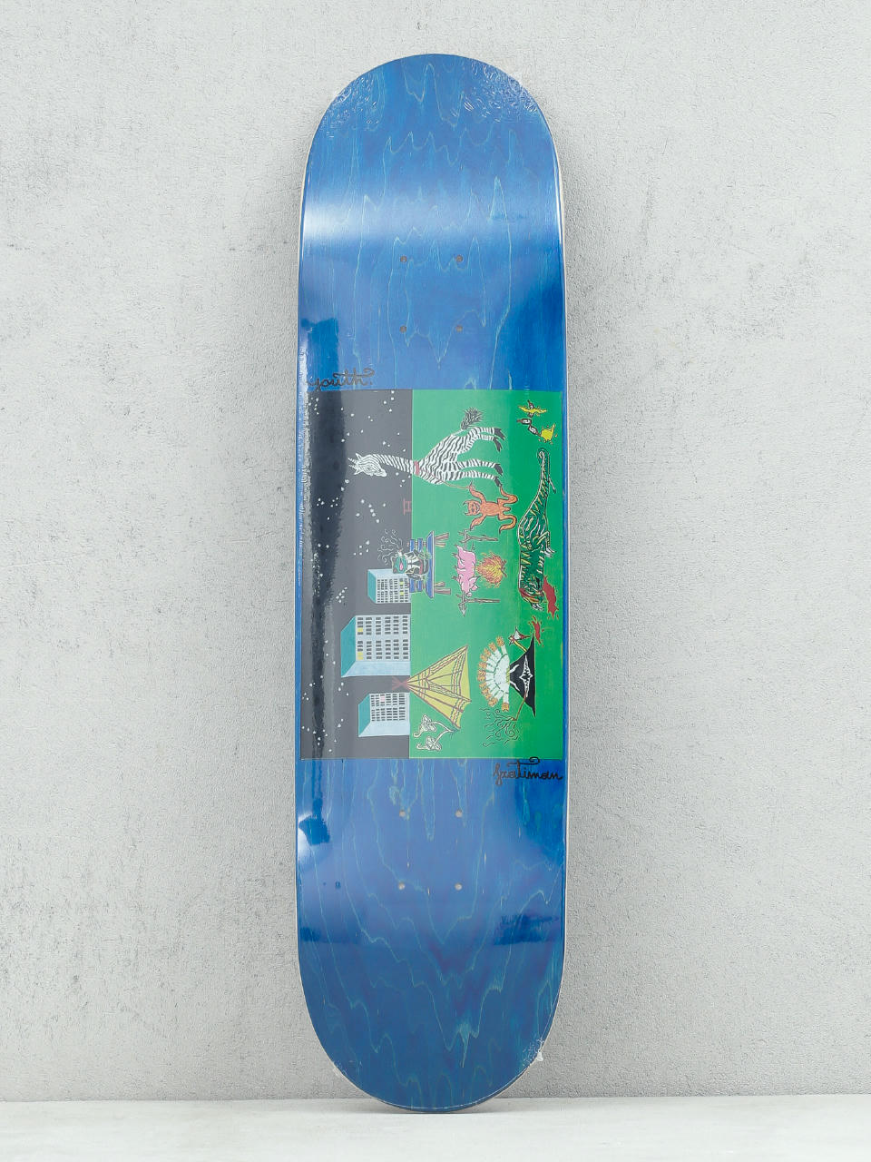 Deck Youth Skateboards Indian Night (blue)