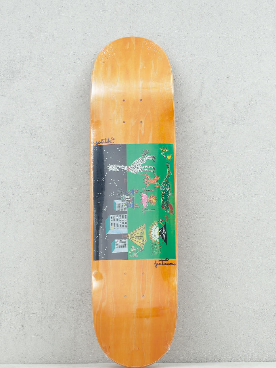 Deck Youth Skateboards Indian Night (orange)