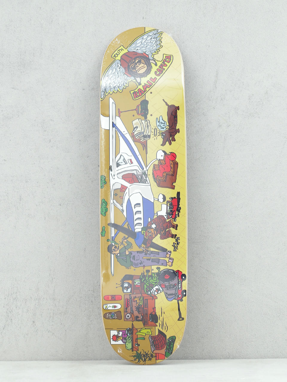 Deck Youth Skateboards KC Pro (yellow/multi)