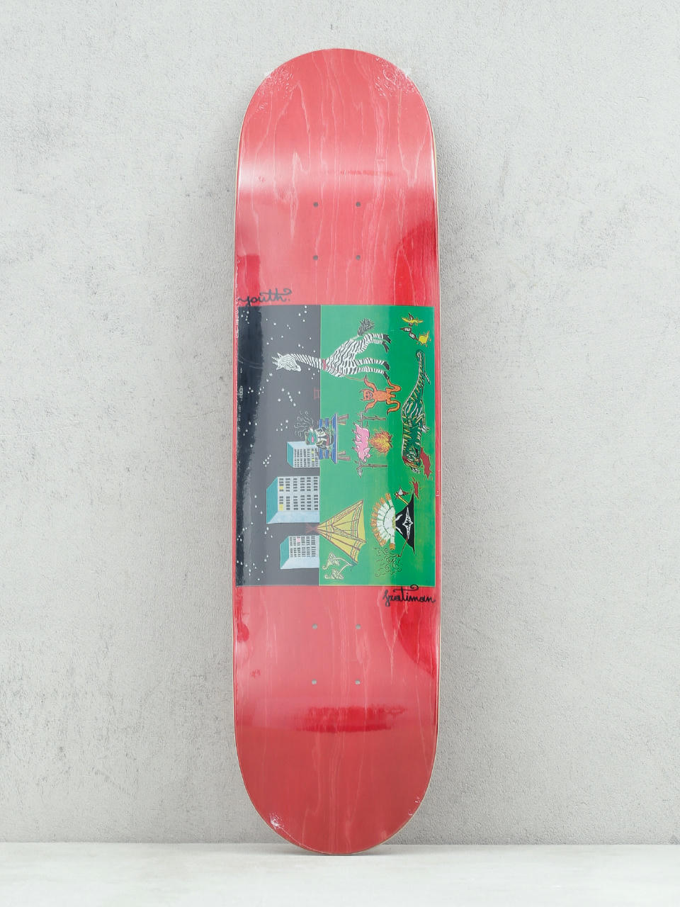 Deck Youth Skateboards Indian Night (red)