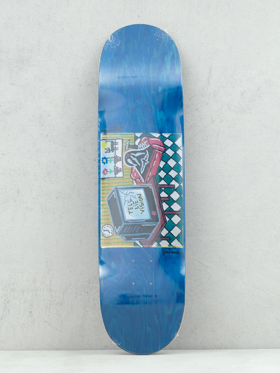 Deck Youth Skateboards Tell Lie Vision (blue)